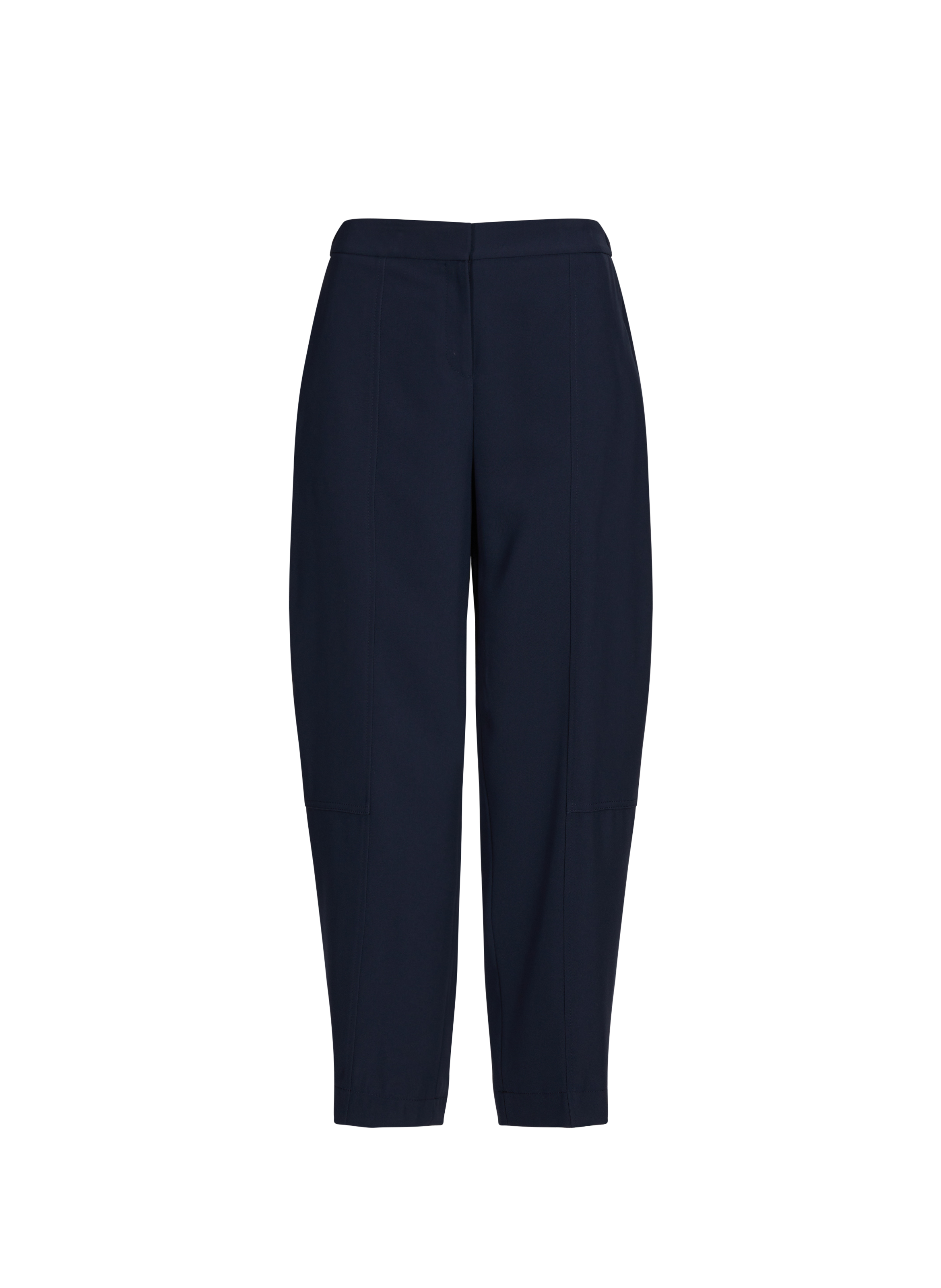 BOSS Wide-leg trousers in solid color Blue
