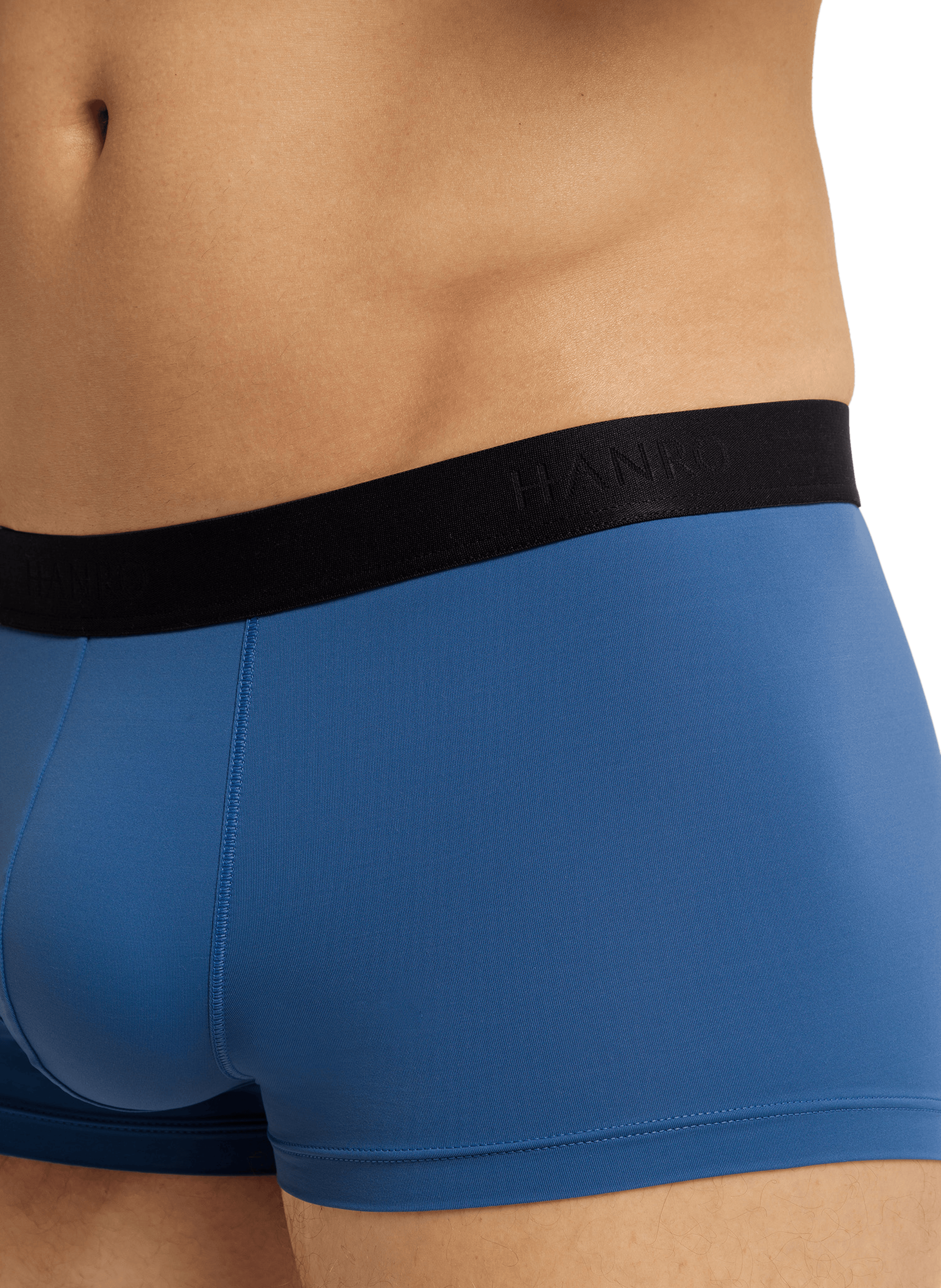 Boxer à logo  HANRO Bleu