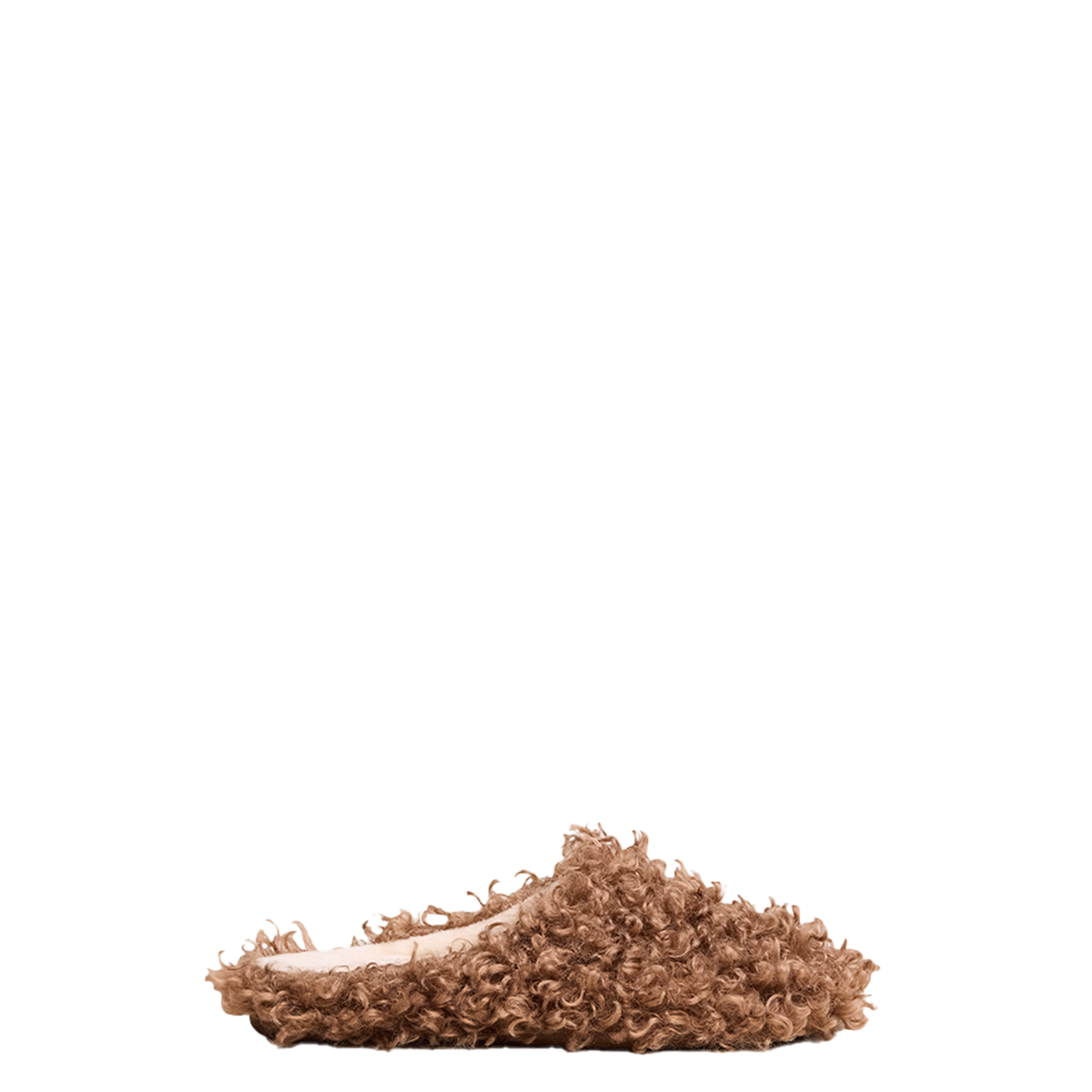 Chausson en fourrure synthétque judie JONAK Marron