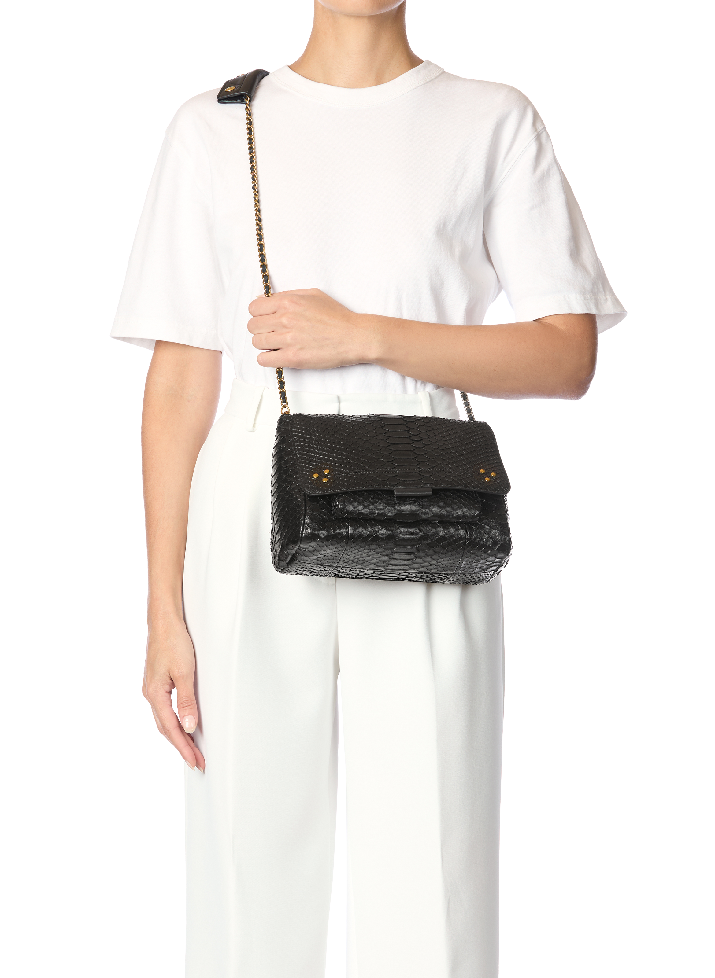 Lulu leather bag JÉRÔME DREYFUSS Black