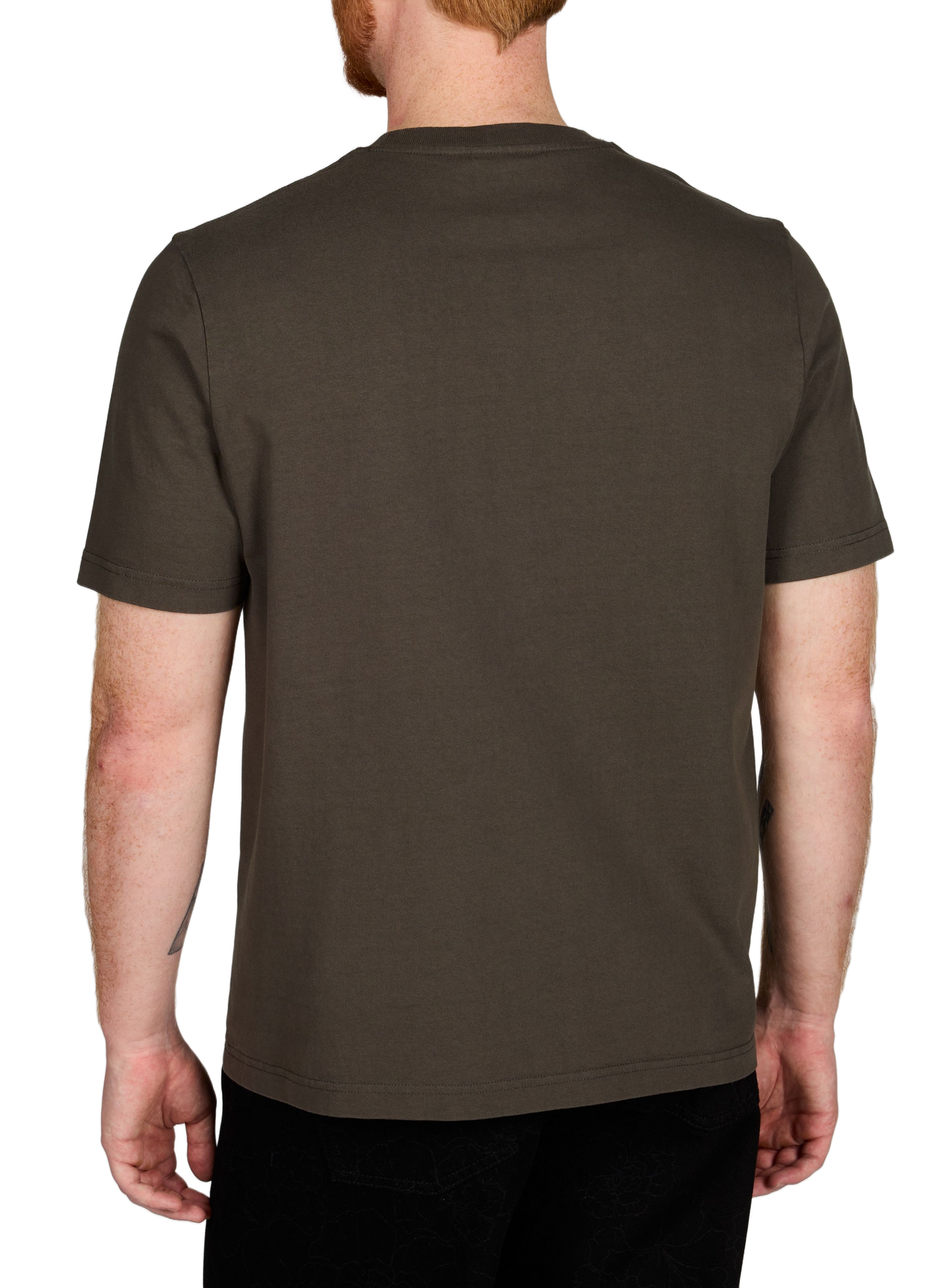 Short-Sleeve Cotton T-Shirt  MAISON KITSUNÉ Brown