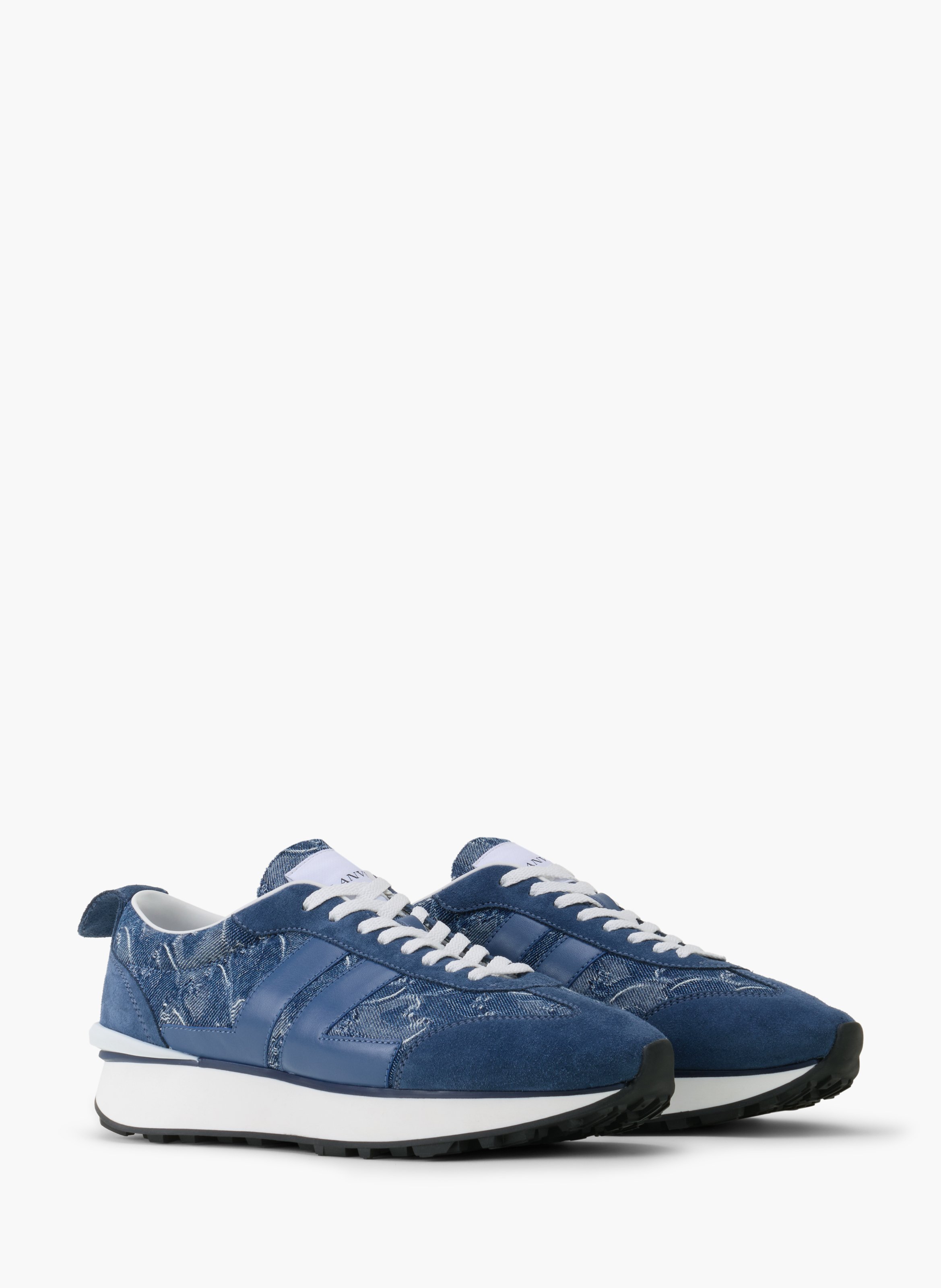 Sneakers bumpr lunar year en denim LANVIN Bleu