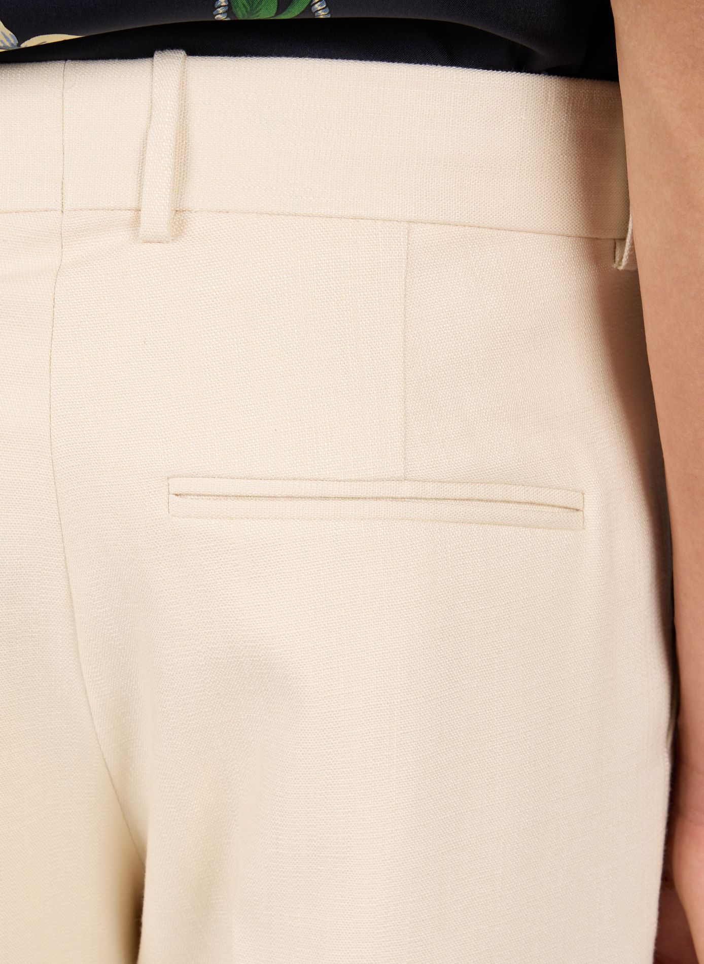 Cotton denim balloon pants DROLE DE MONSIEUR Beige