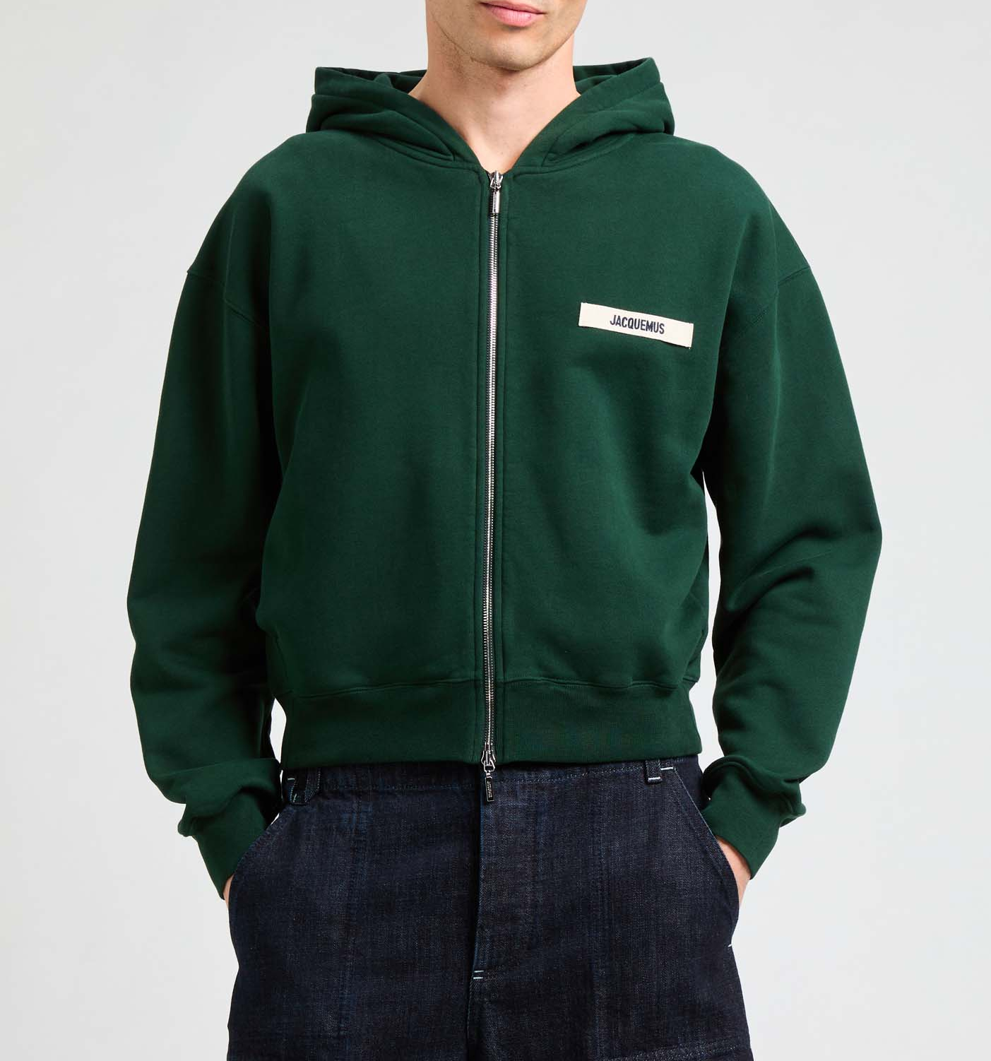 Cotton sweatshirt JACQUEMUS Green