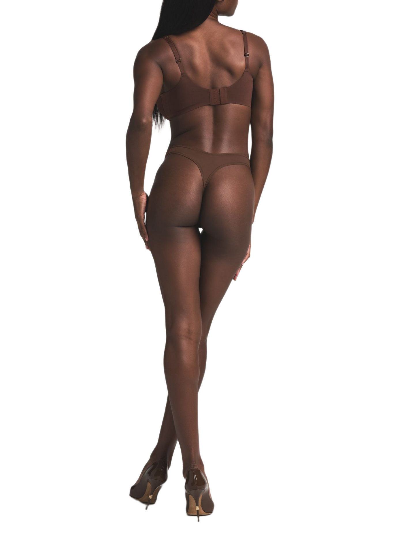 Solid push-up bra SKIMS Brown