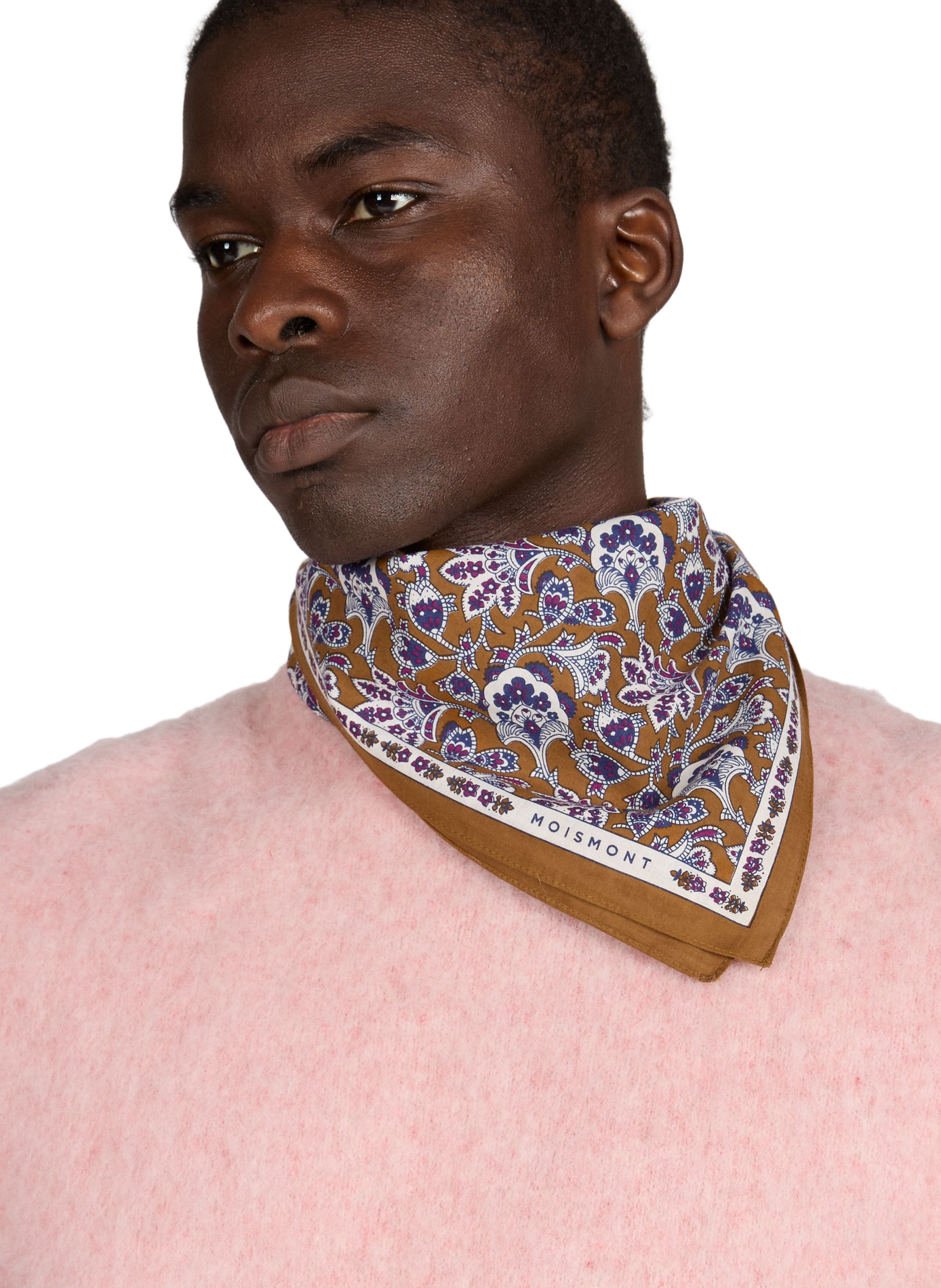 India square cotton scarf MOISMONT Multicolour