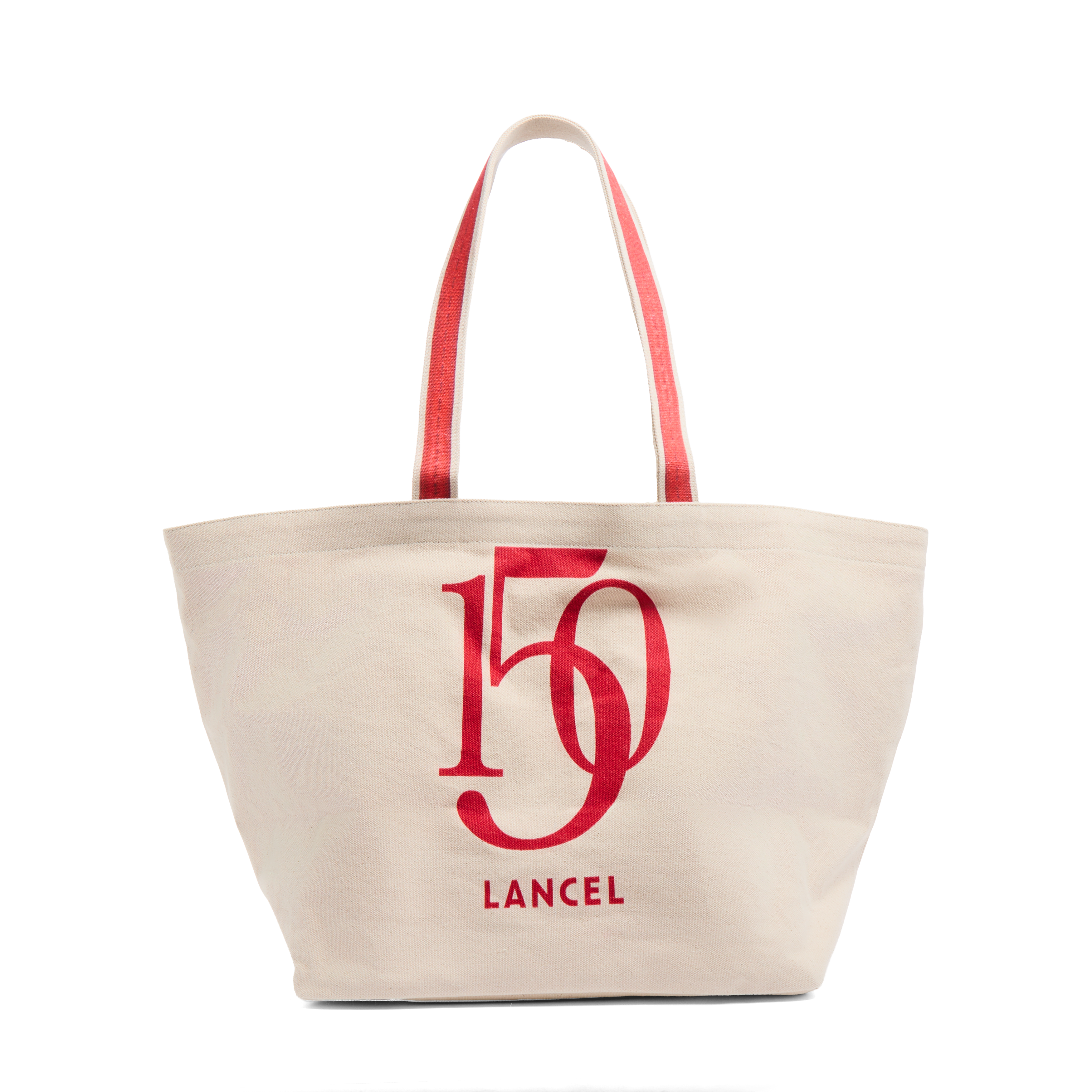 Shopper bag capsule 150 jaar in canvas LANCEL Veelkleurig