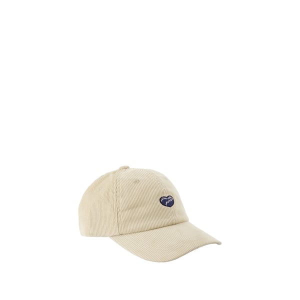 Casquette côtelée Beaumont Patch coeur en coton Casquette côtelée Beaumont Patch coeur en coton