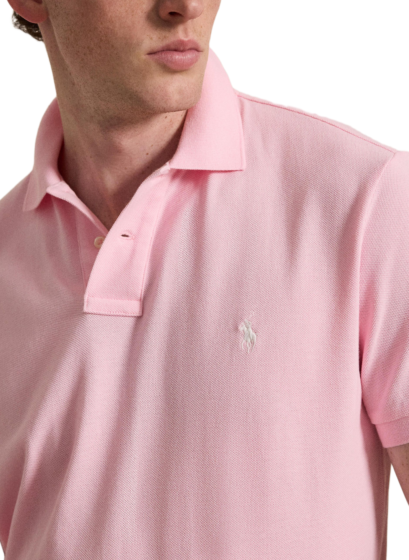 Polo en coton | Rose POLO RALPH LAUREN Homme