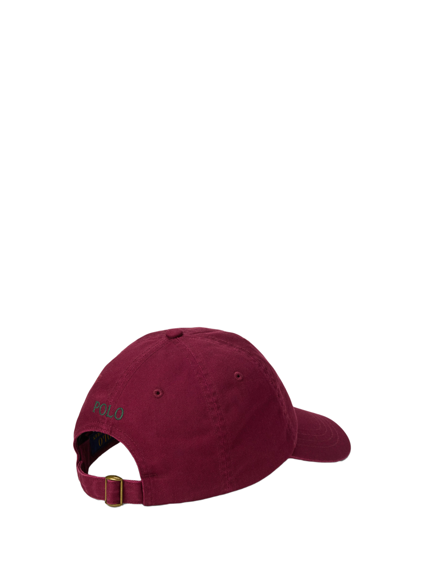 Casquette à logo en coton POLO RALPH LAUREN Rouge