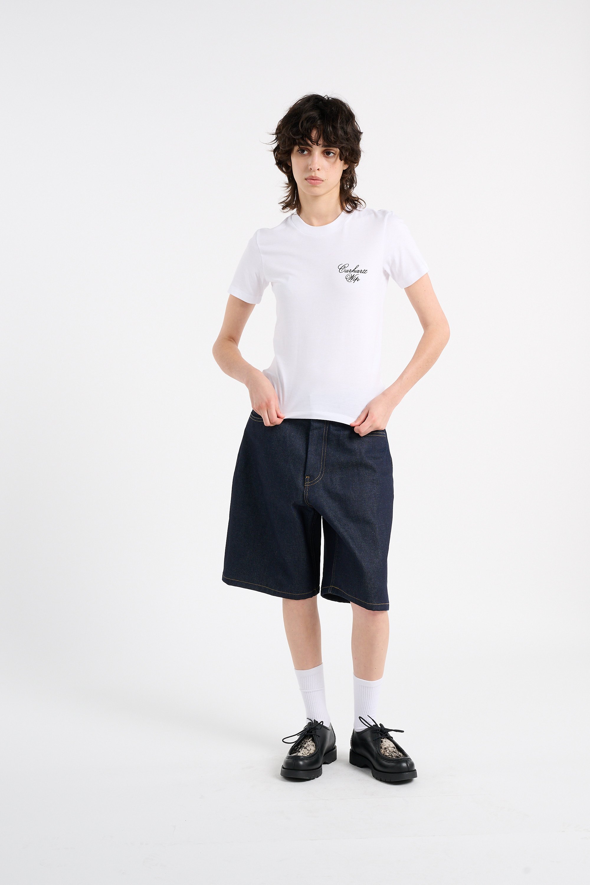 Short w' brandon short CARHARTT WIP Bleu