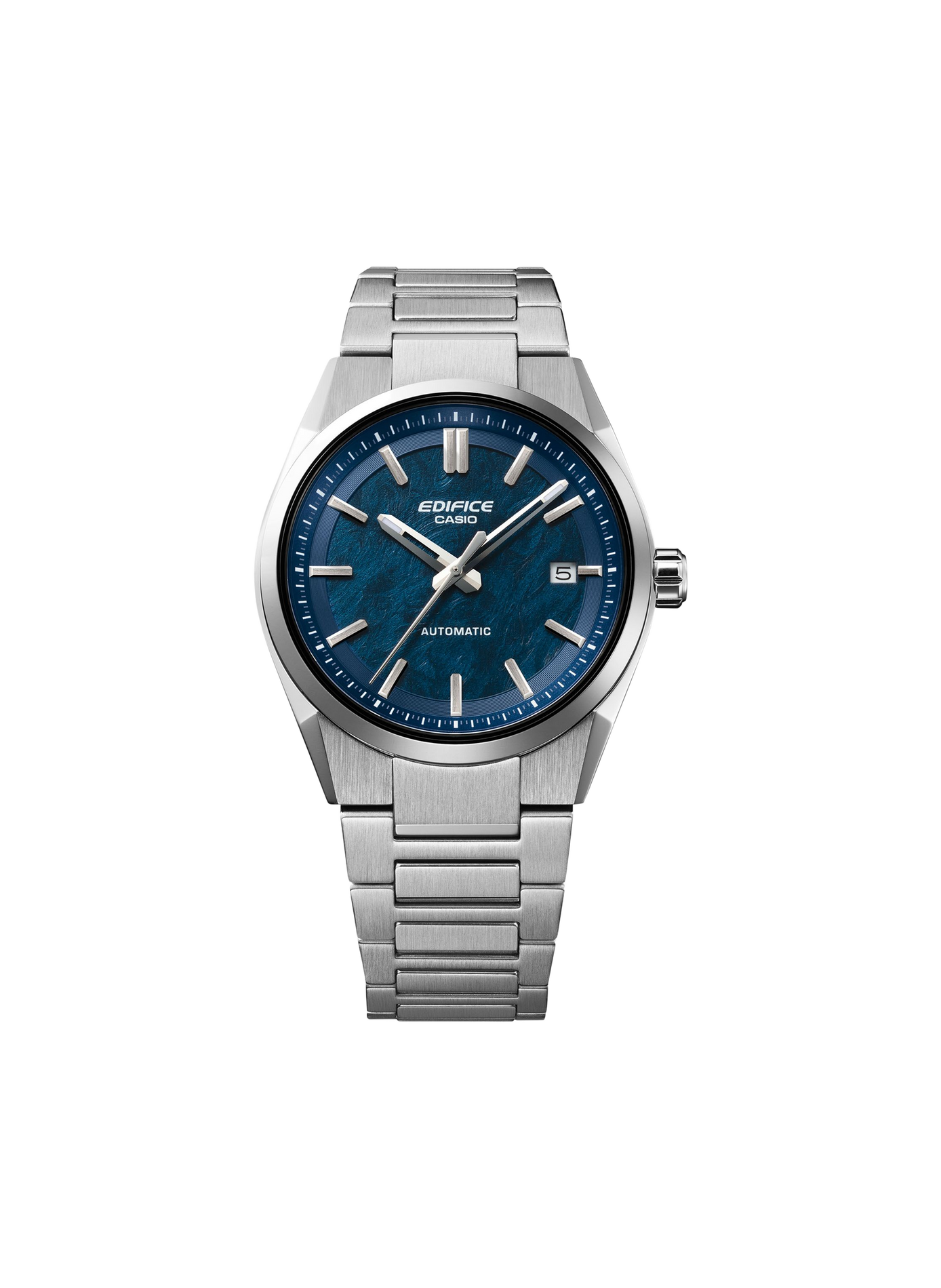 Casio Edifice automatic watch in stainless steel CASIO Blue