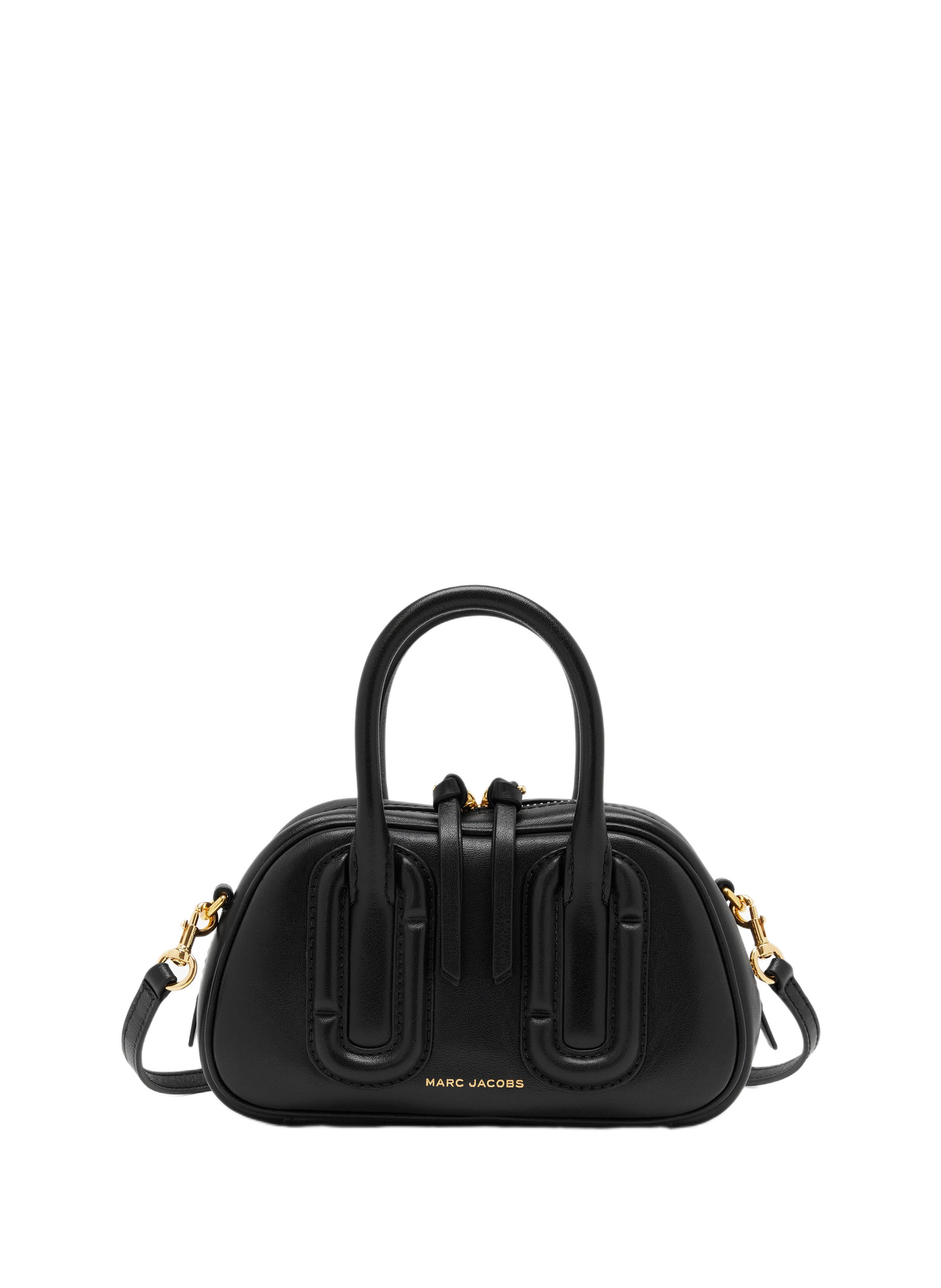 Handtas BABE MINI TOP HANDLE in leer MARC JACOBS Zwart