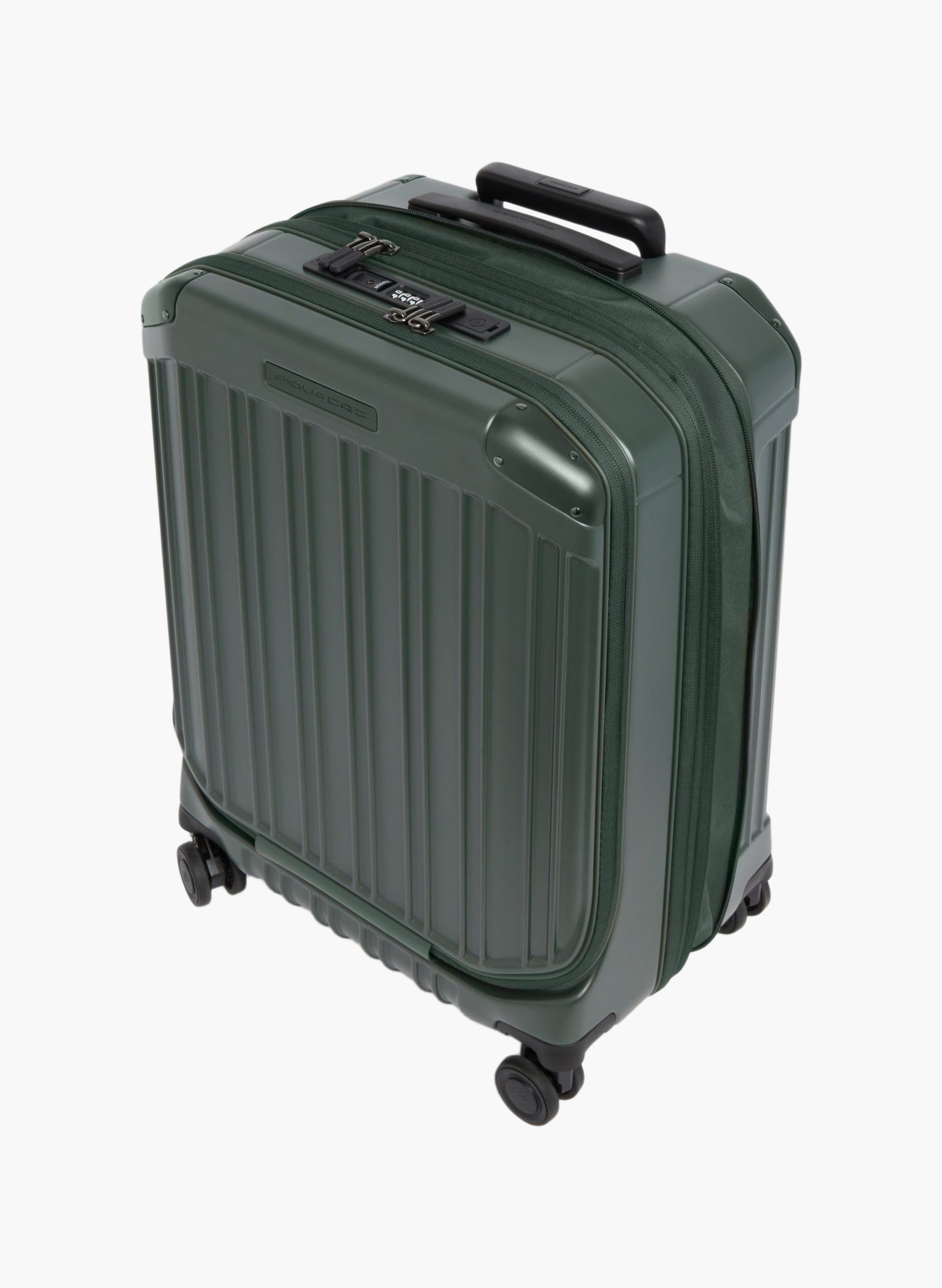 Handbagage voor laptop met twee openingen PIQUADRO Groen