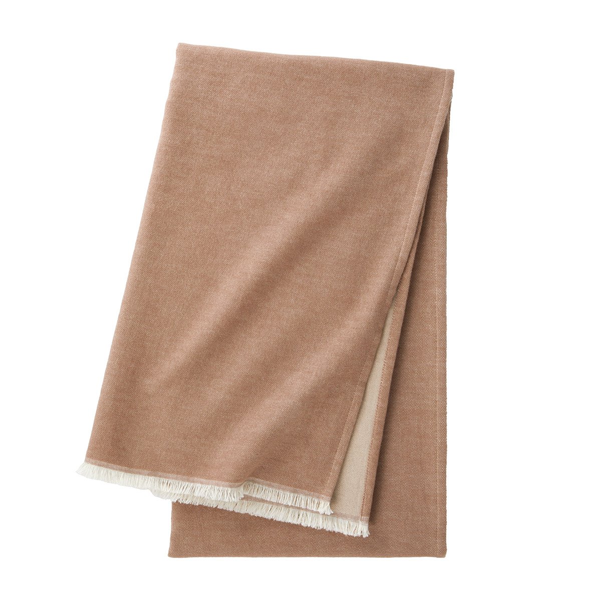 Plaid en coton, cottage BOSS HOME Marron