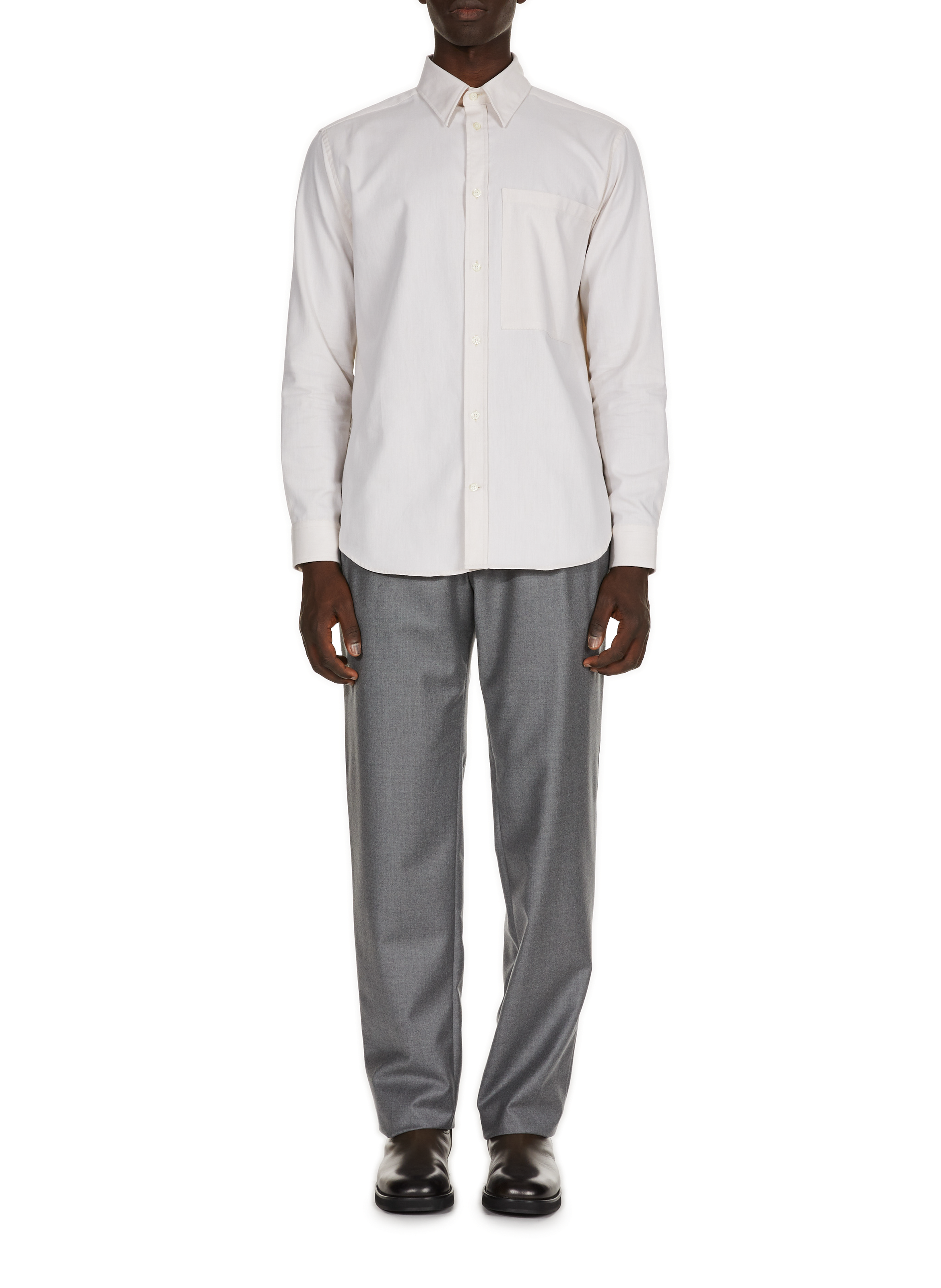 Baumwollhemd SAISON 1865 Beige