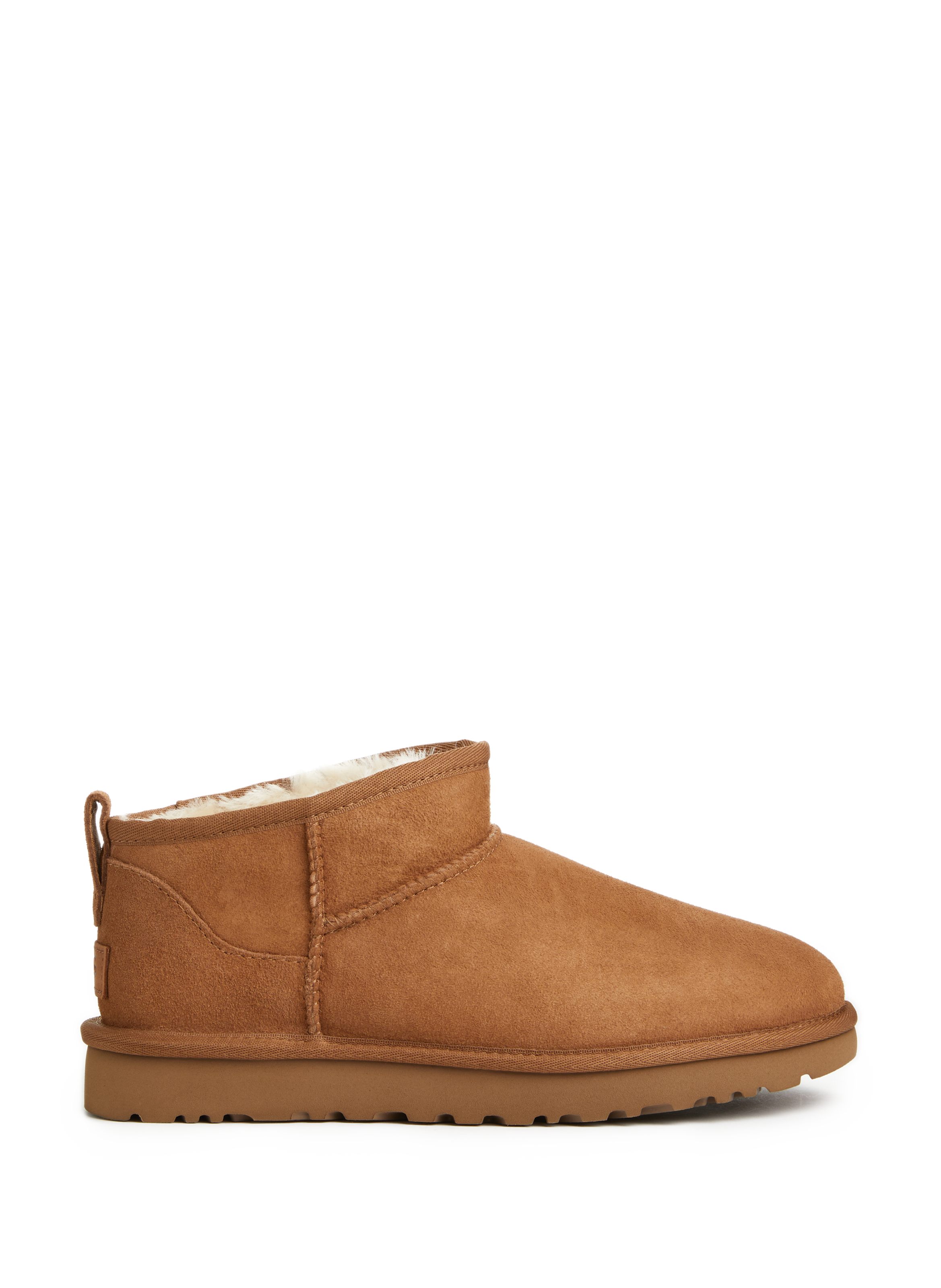 UGG Mini Shine suede ankle boots Brown