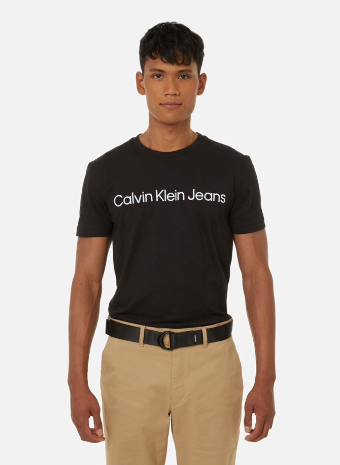 CALVIN KLEIN cotton logo T-shirt