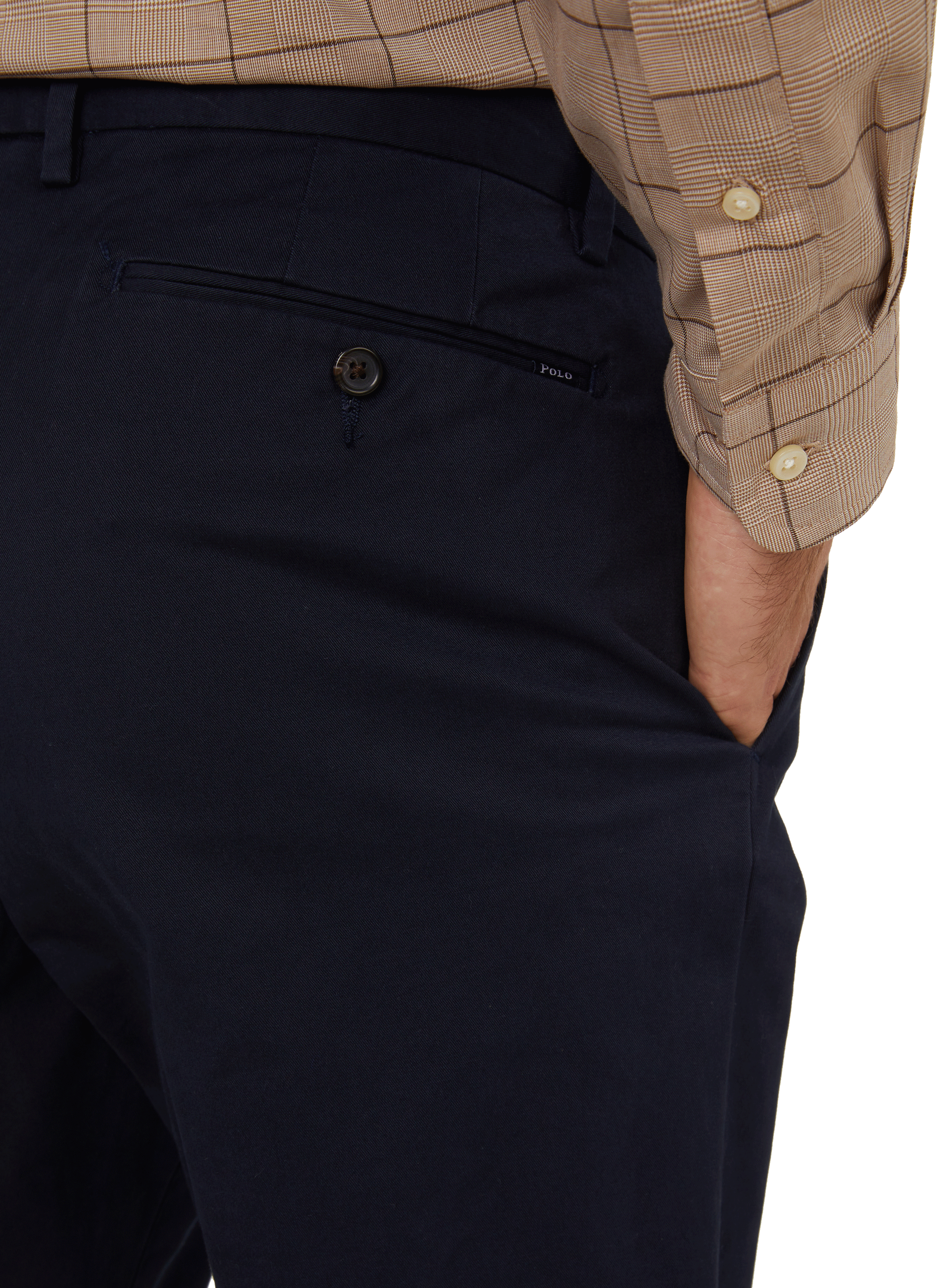 Bedford slim-fit cotton trousers POLO RALPH LAUREN Blue