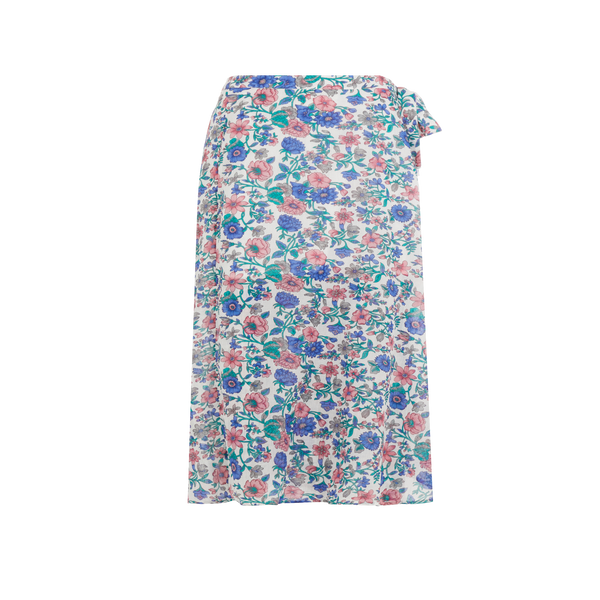 Shop Louise Misha Lucia Wrap Skirt In Multicolour