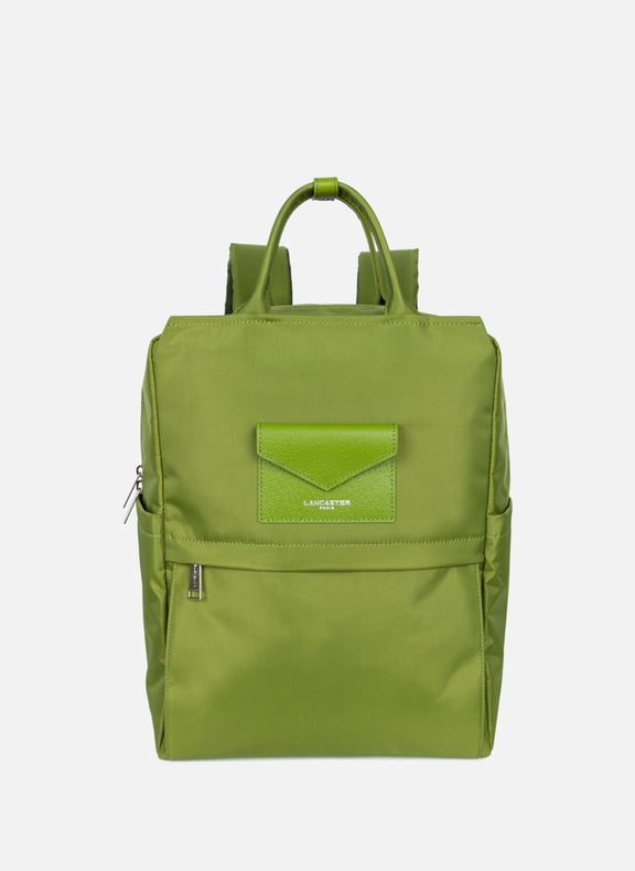 Backpack - Smart KBA Green by LANCASTER LANCASTER Backpack - Smart KBA Green