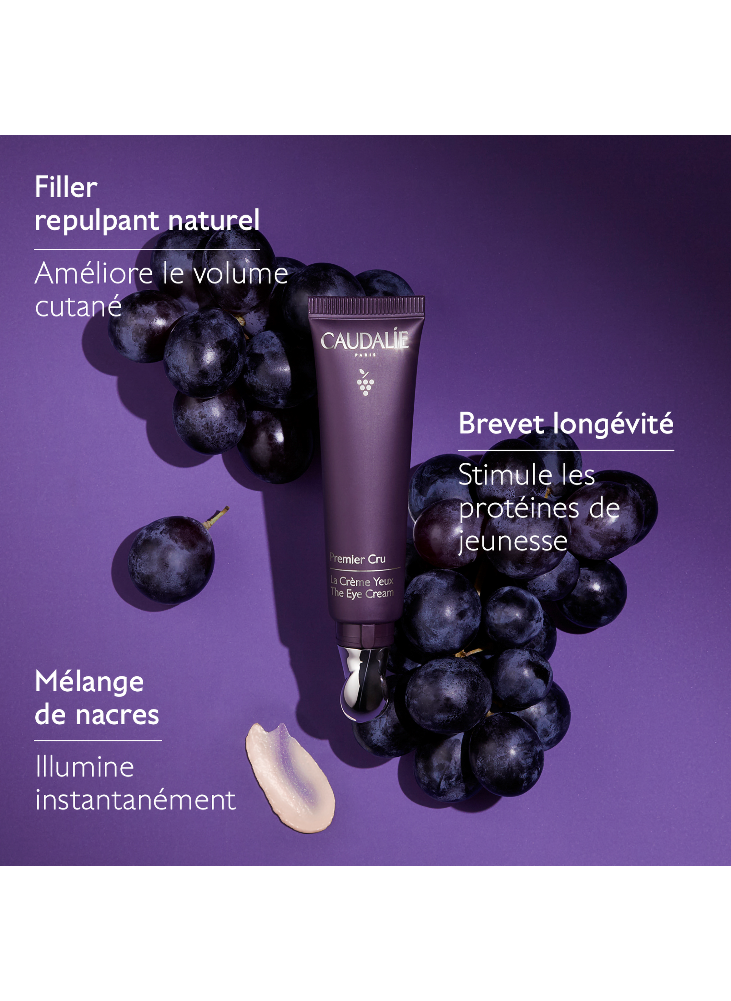 Premier Cru La Crème Yeux CAUDALIE No color