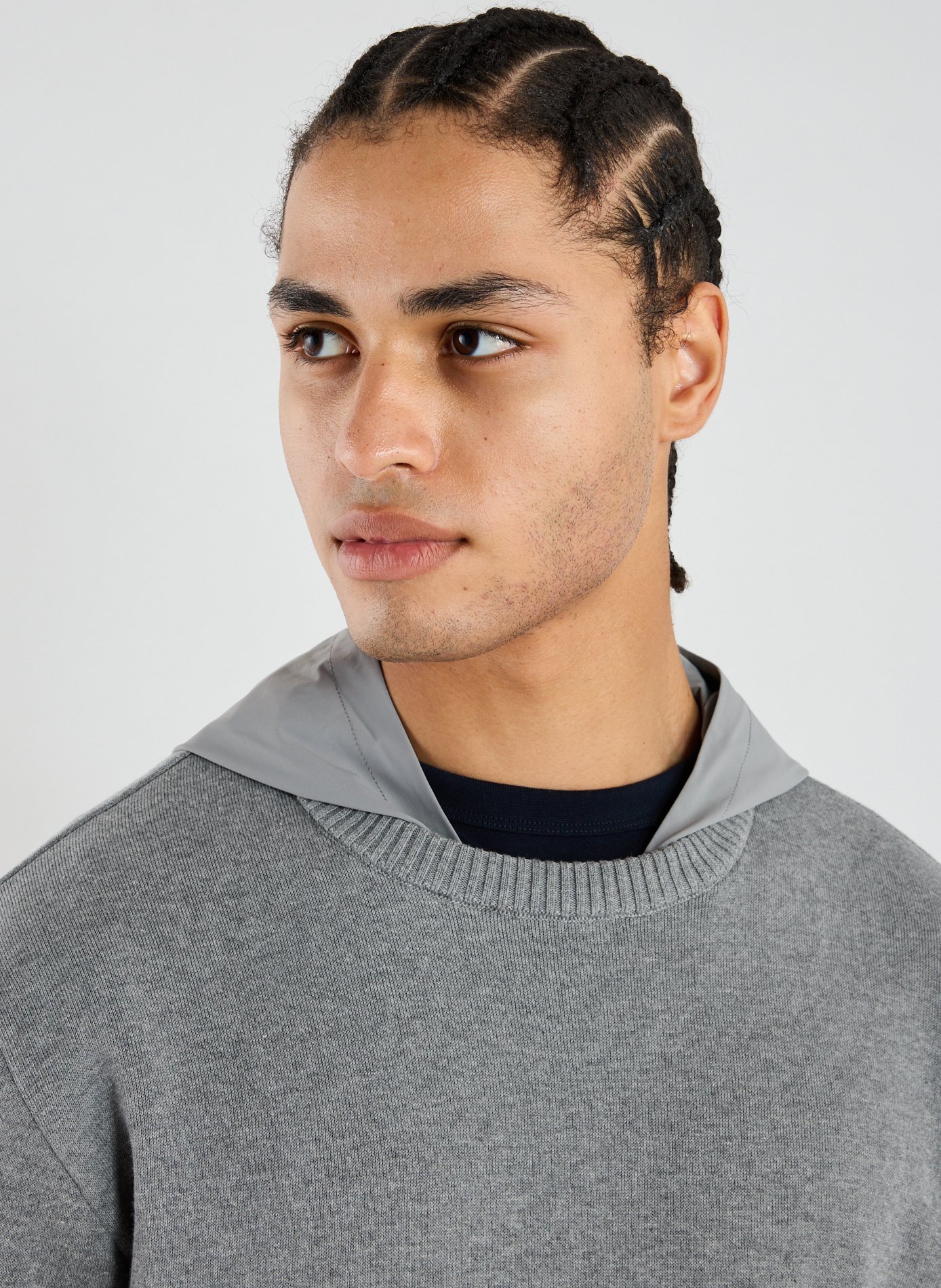 Cotton sweatshirt HERNO Grey