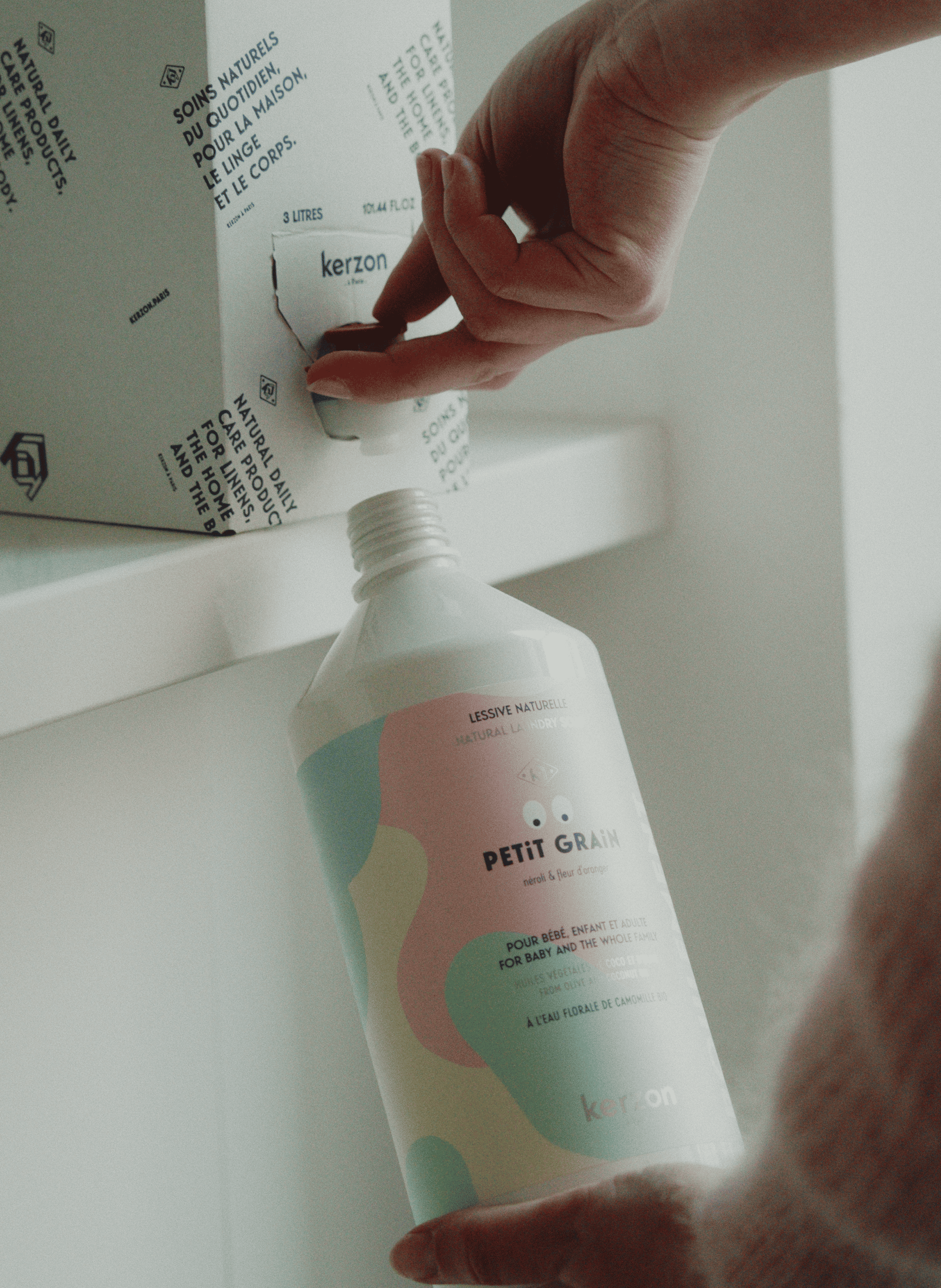 Scented Laundry Detergent - Petit Grain KERZON No color