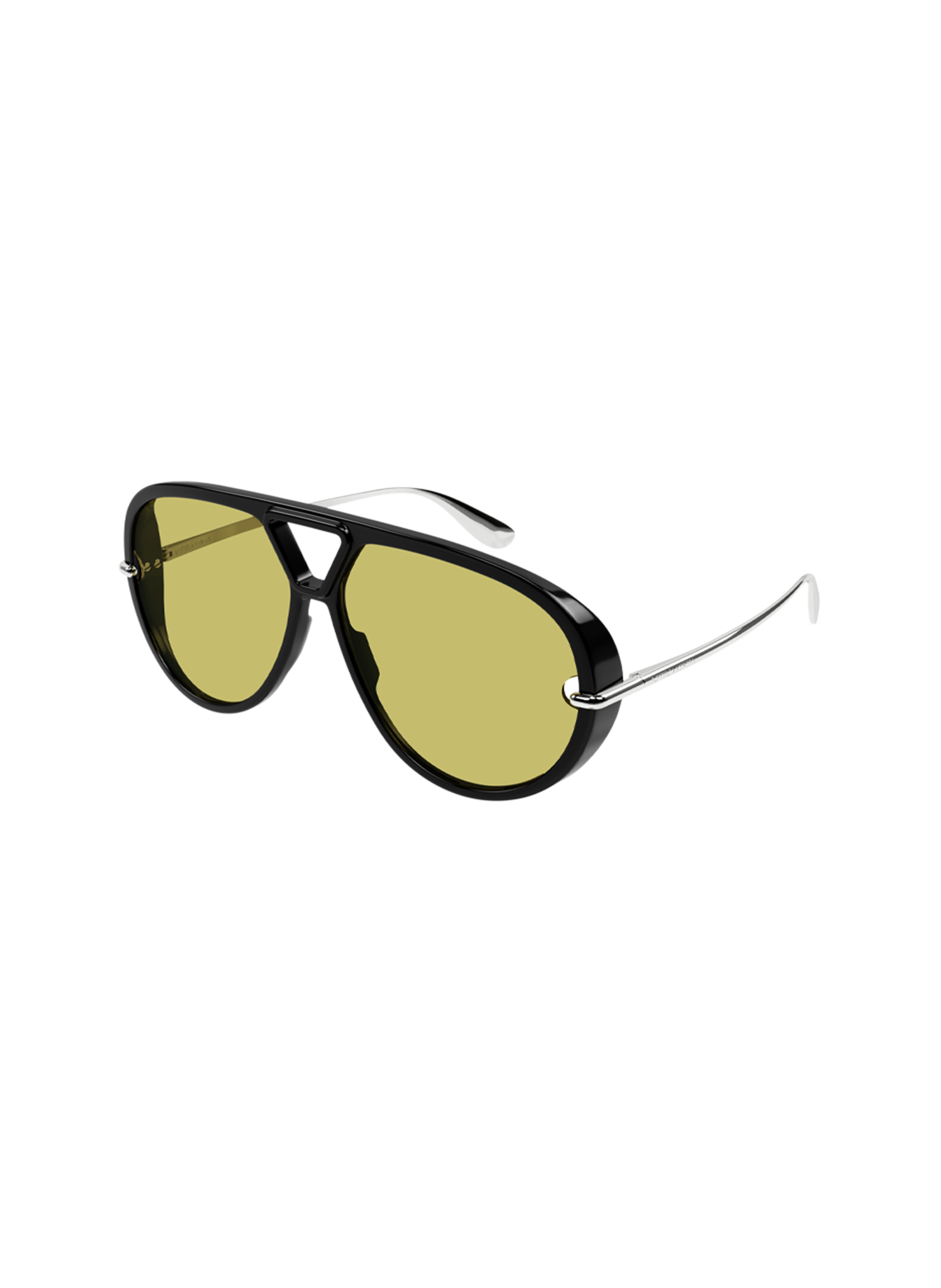 Lunettes de soleil aviateur BOTTEGA VENETA Noir