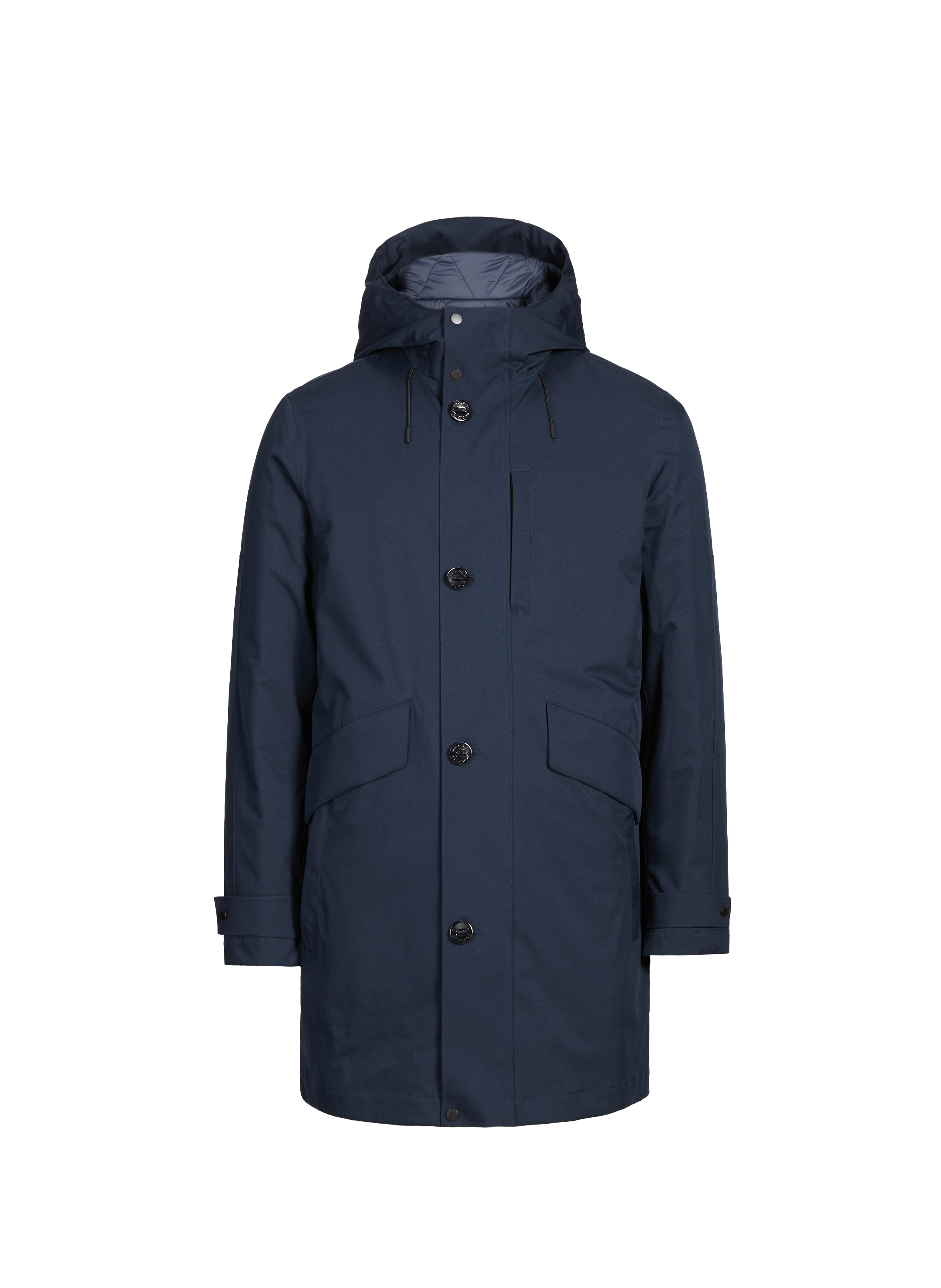 WOOLRICH Hooded jacket Blue