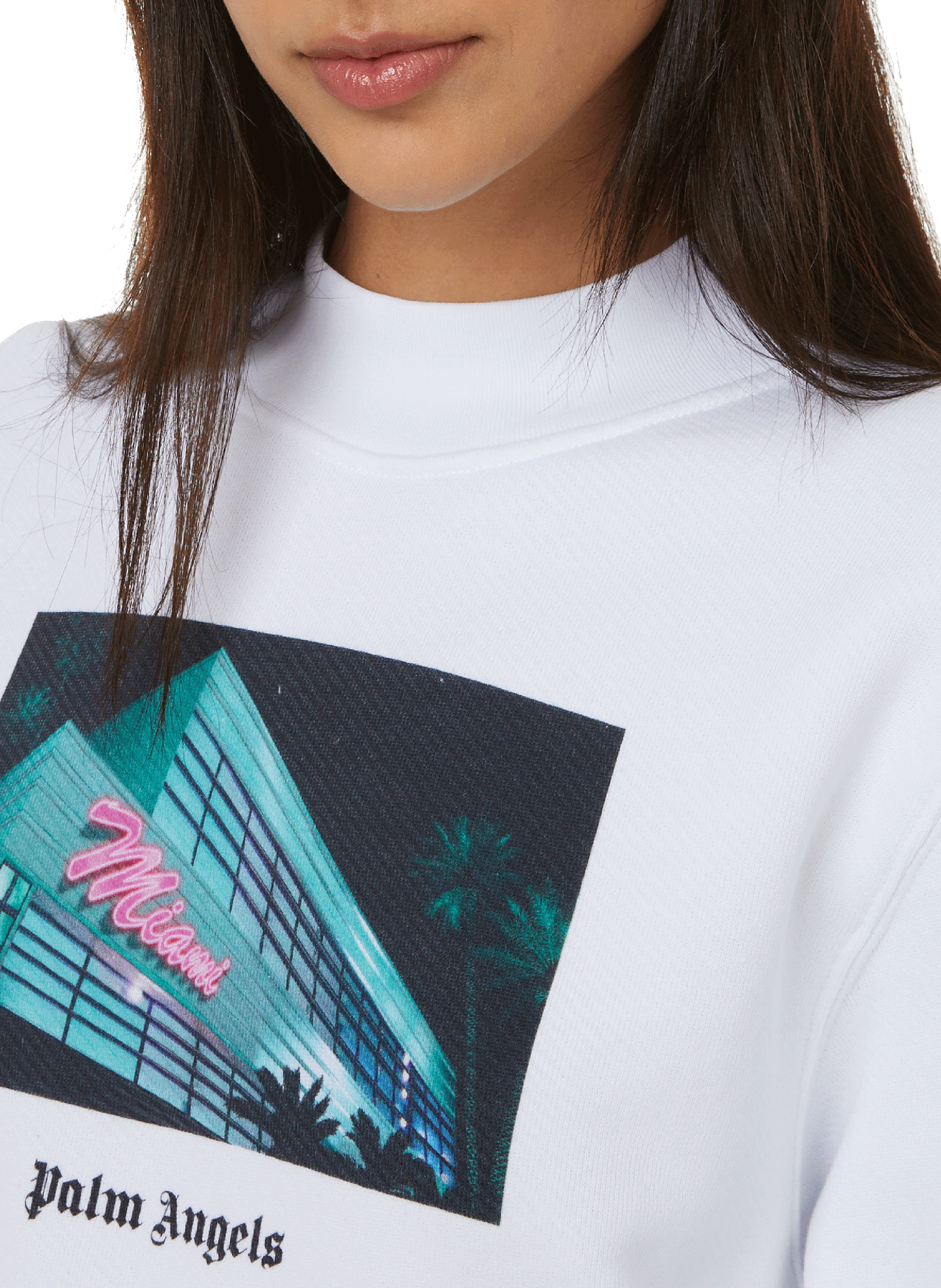 Sweatshirt en coton PALM ANGELS Multicolore
