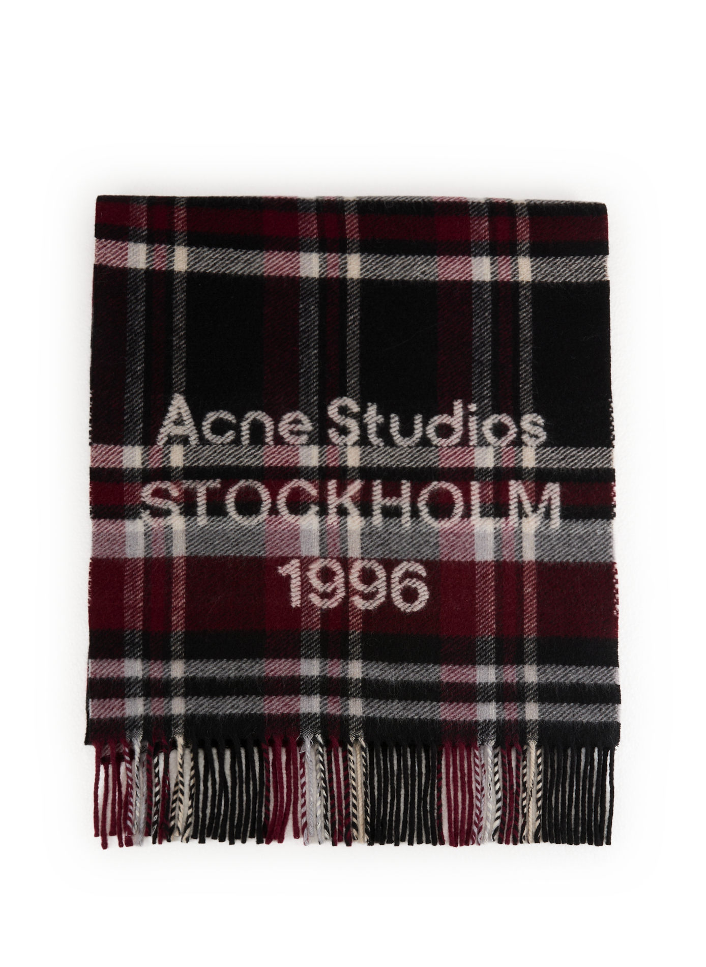ACNE STUDIOS Check Scarf Multicolour