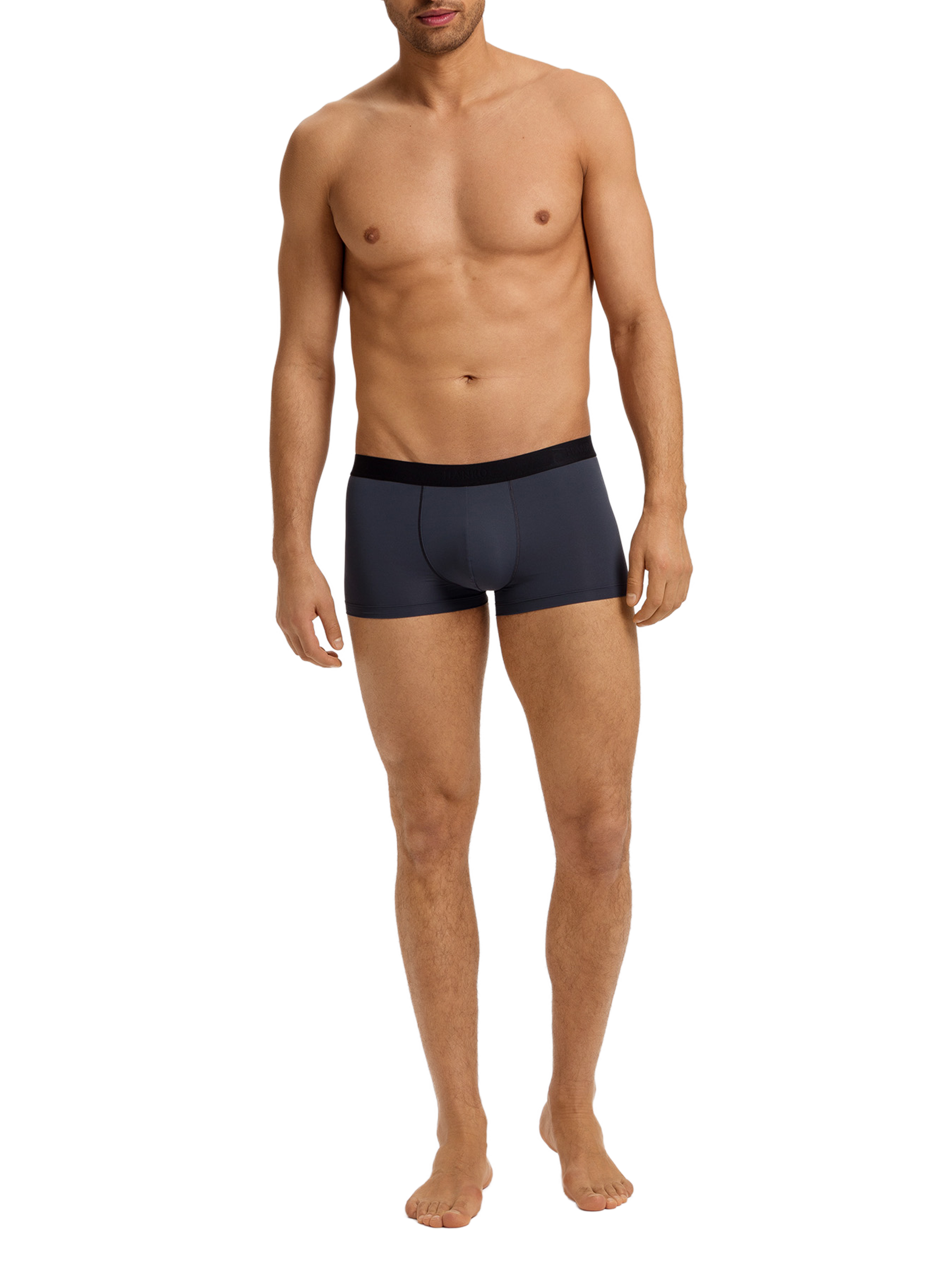 Boxer shorts with logo HANRO Grey