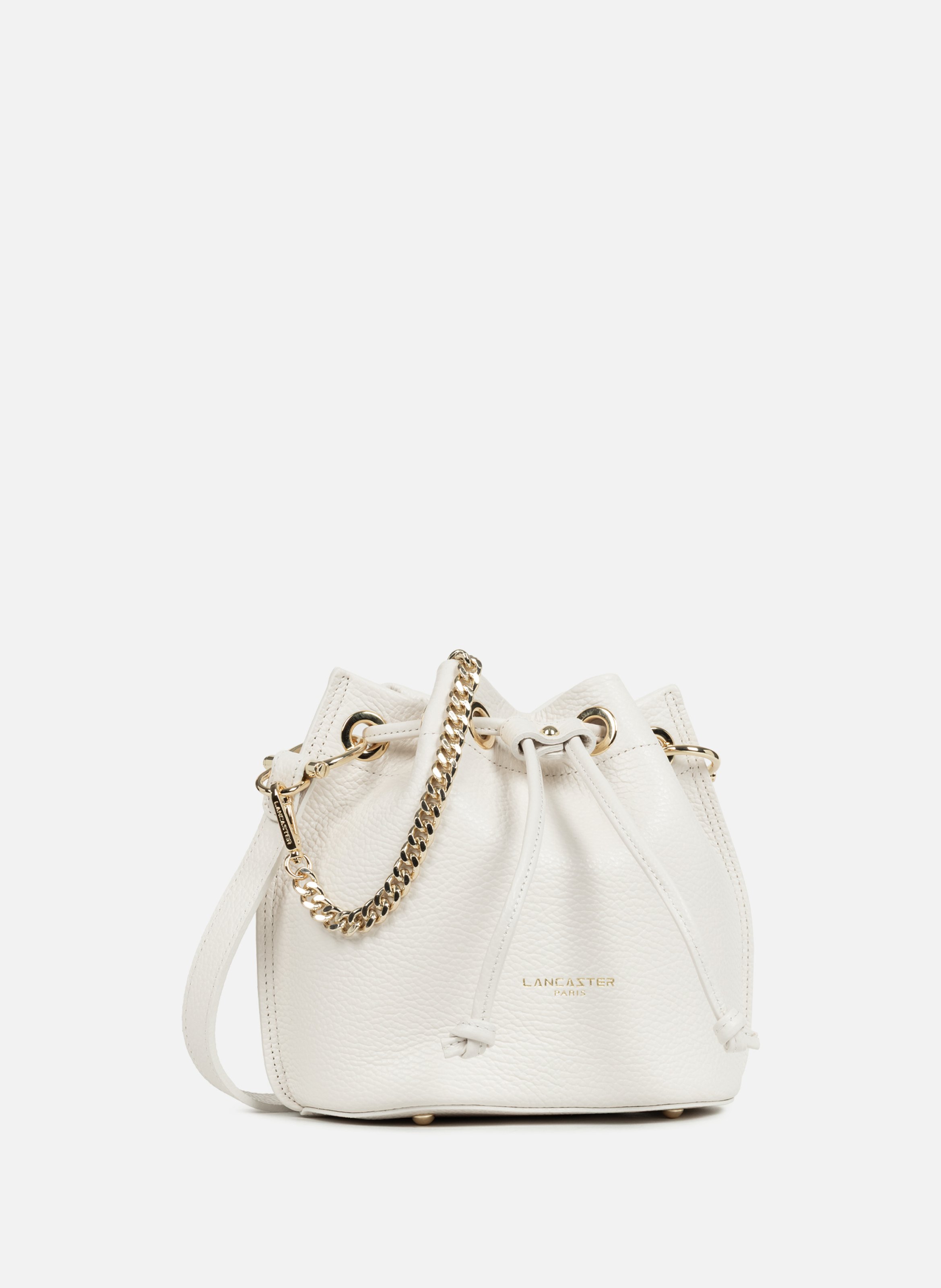 Small bucket bag - Alba Double LANCASTER White