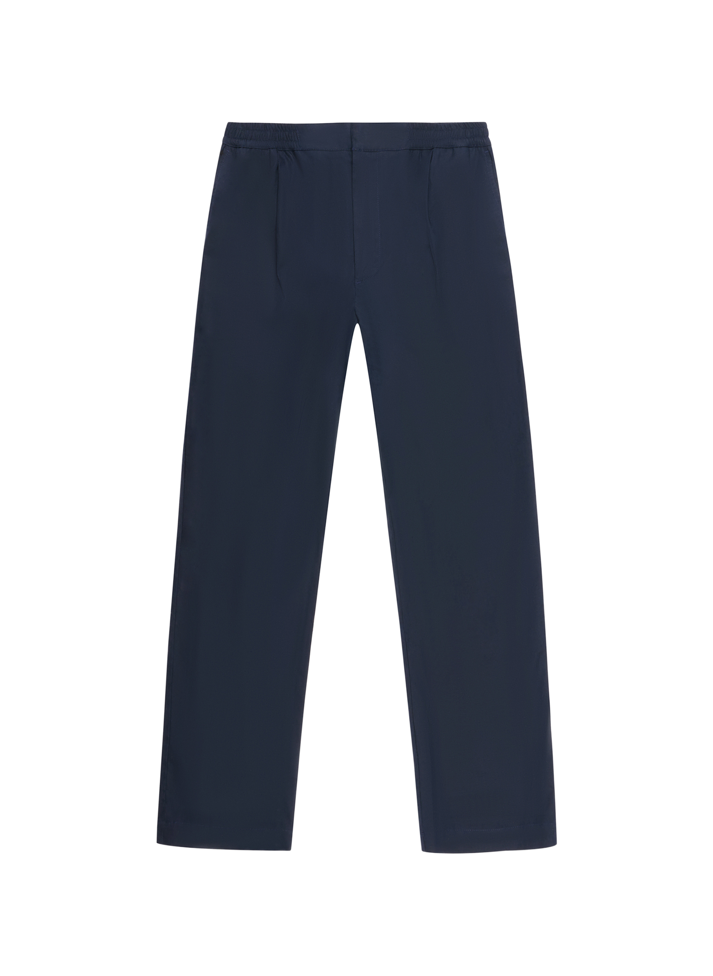 Pantalon Lebouis en coton et lin mélangé MAISON LABICHE Bleu
