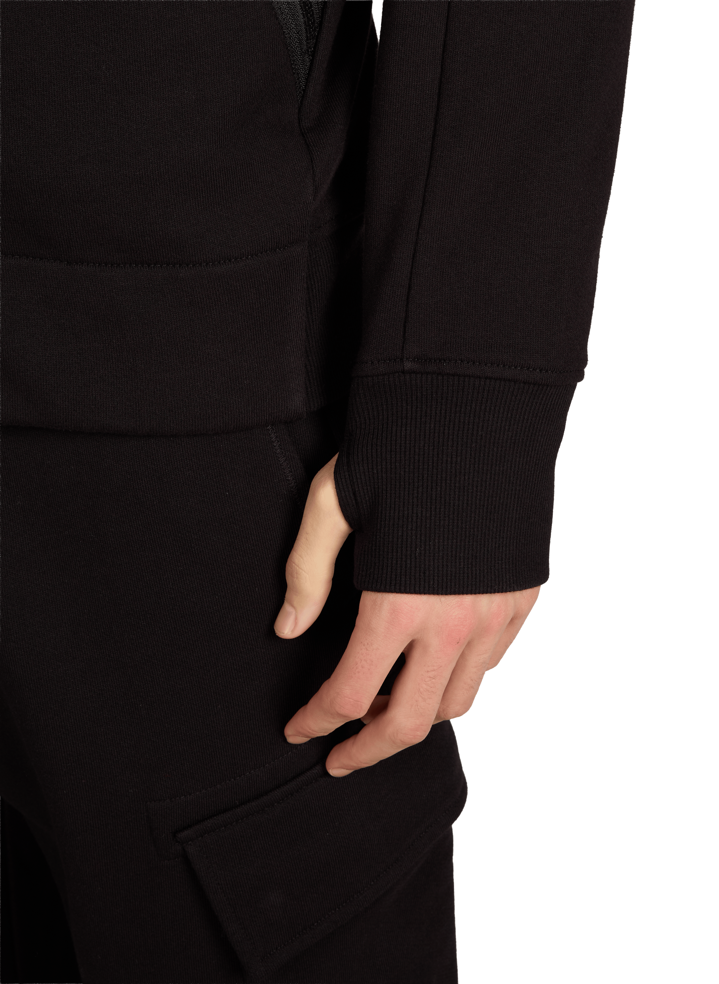 Cotton-blend hoodie CP COMPANY Black