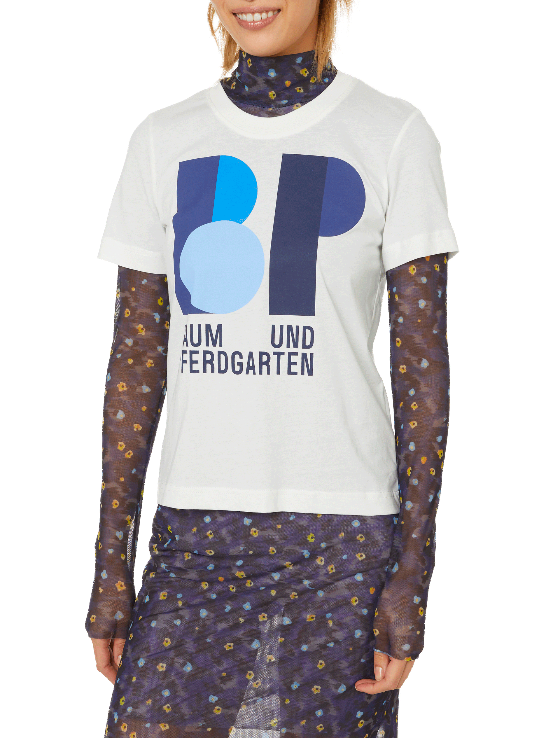 Jalona T-shirt BAUM UND PFERDGARTEN White