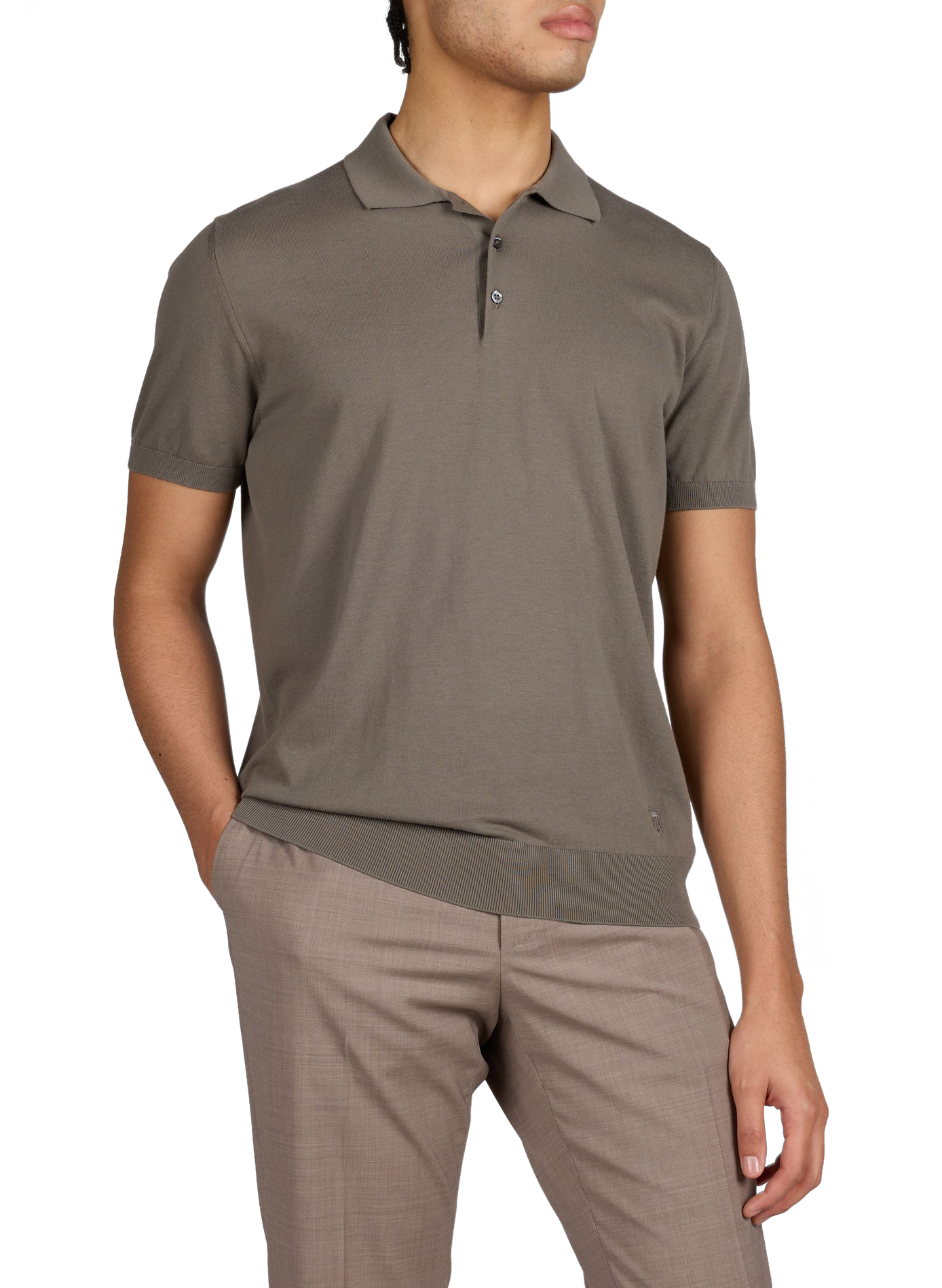 Polo en coton CORNELIANI