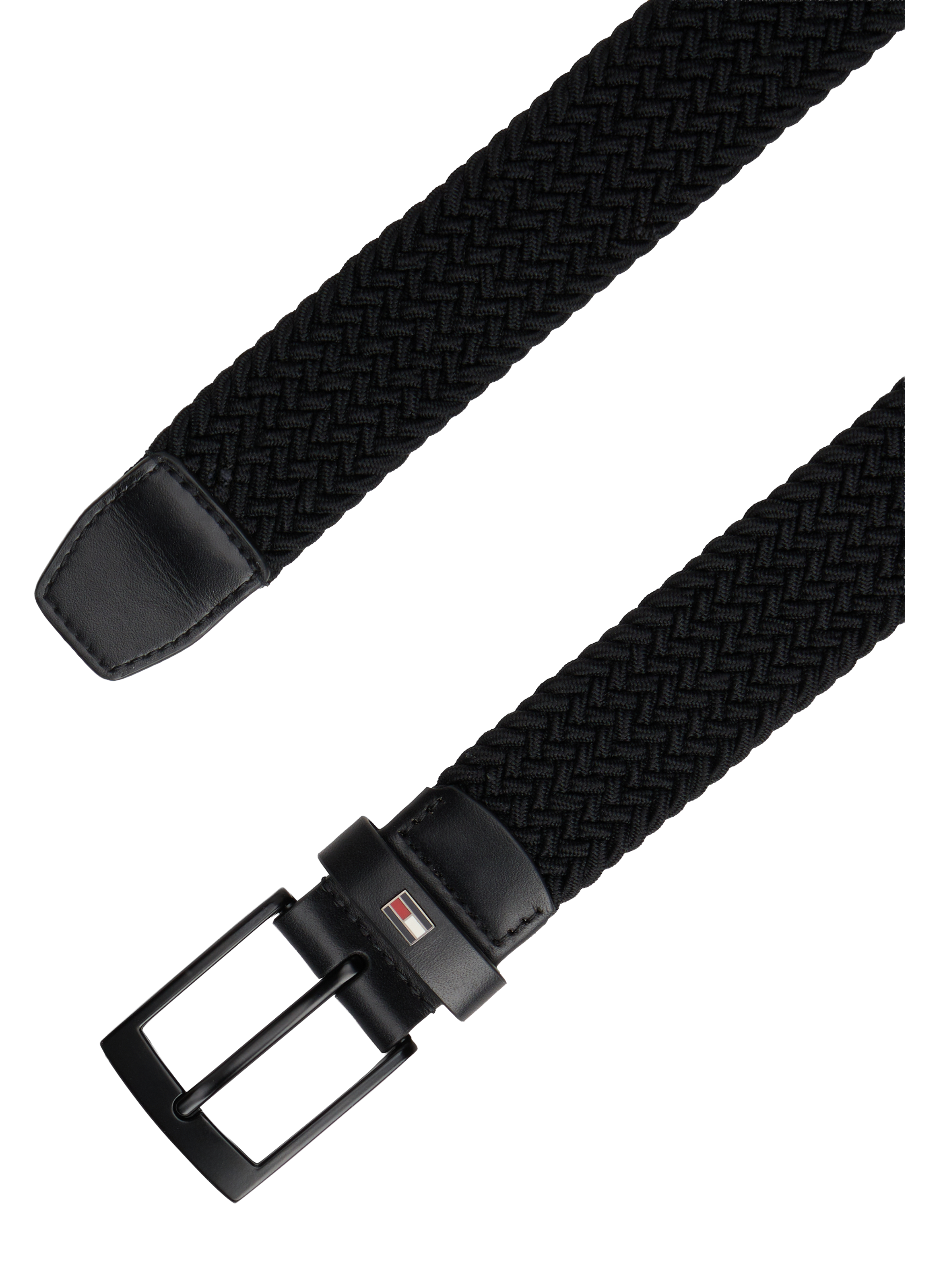 Ceinture stretch tressée TOMMY HILFIGER Noir