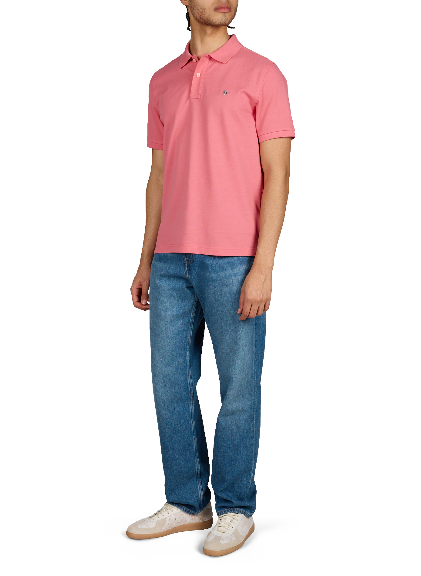  Cotton polo shirt  GANT Pink