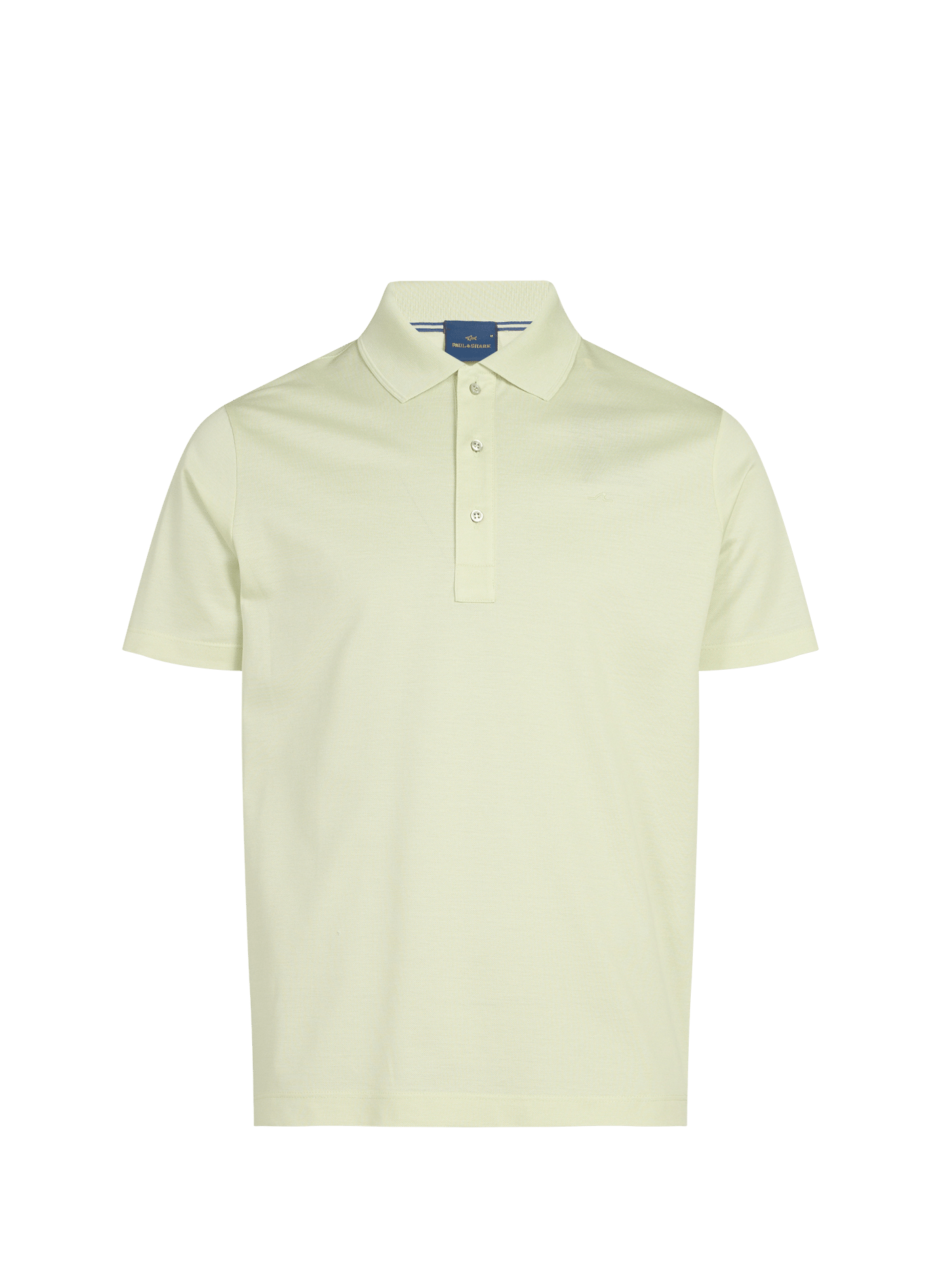 Polo with embroidered detail in cotton PAUL & SHARK Green
