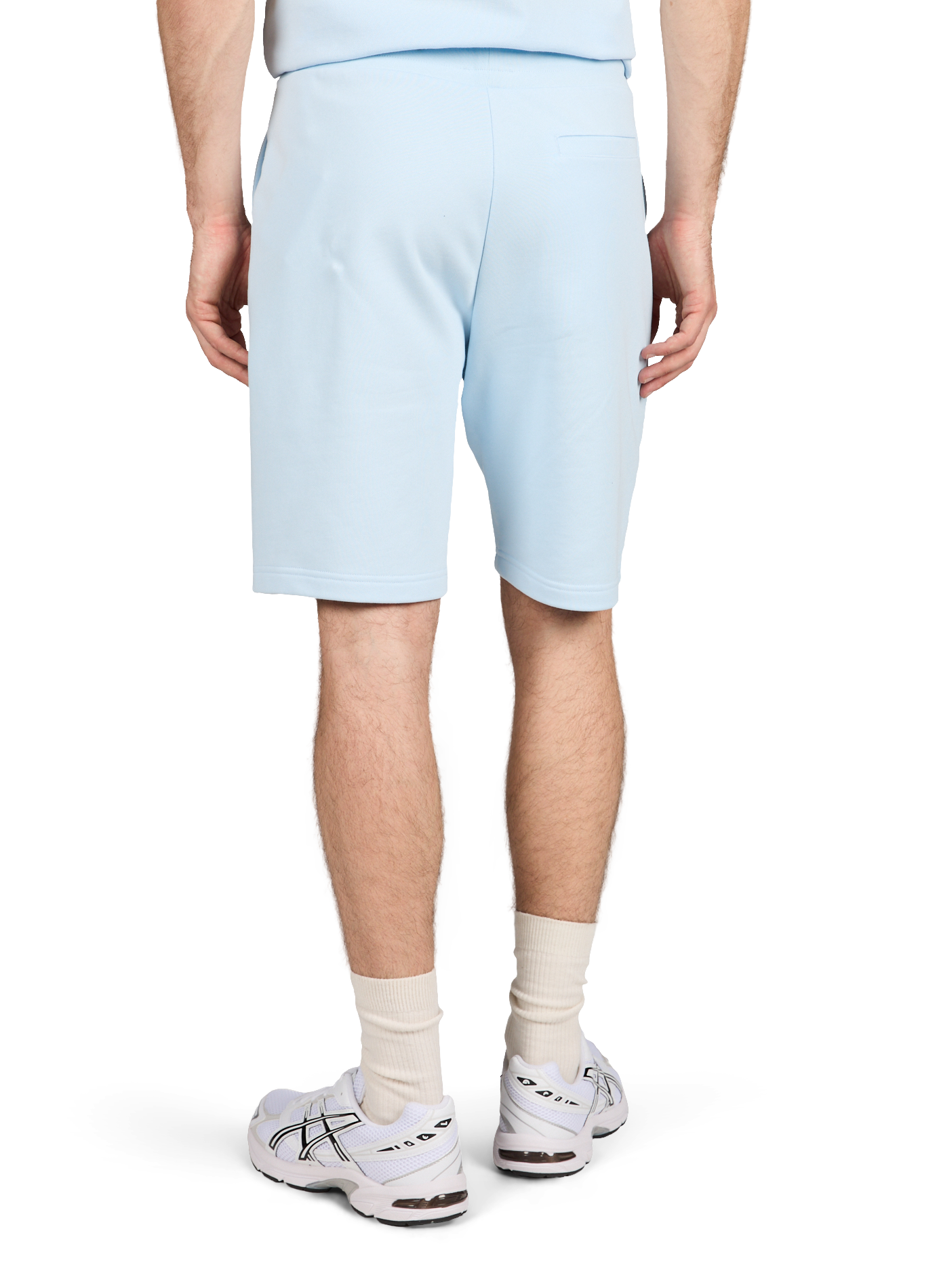 Short à logo en coton EDEN PARK Bleu