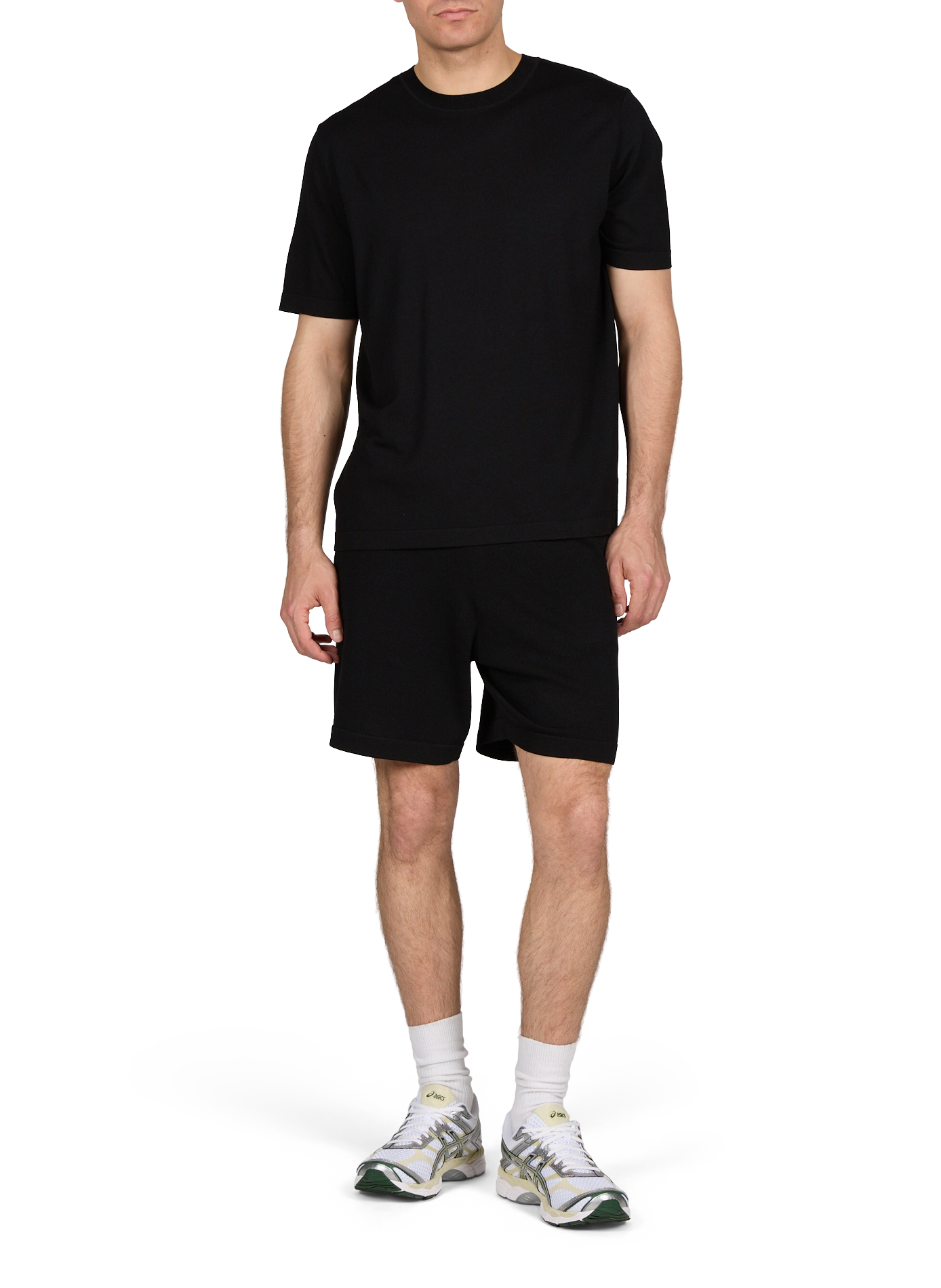 Short Isidore stretch GERTRUDE ET GASTON Noir