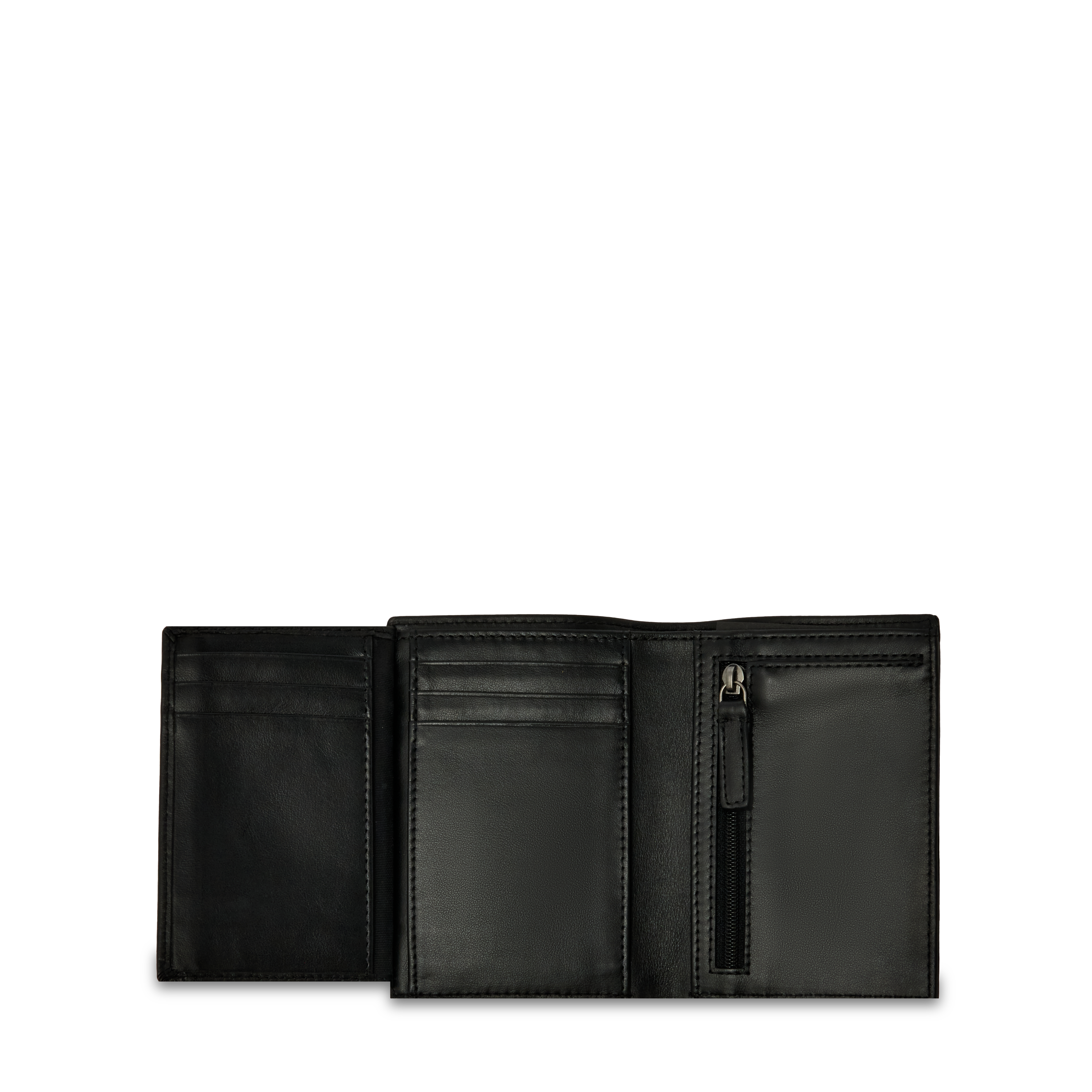 Portefeuille européen léon de lancel en cuir LANCEL Noir