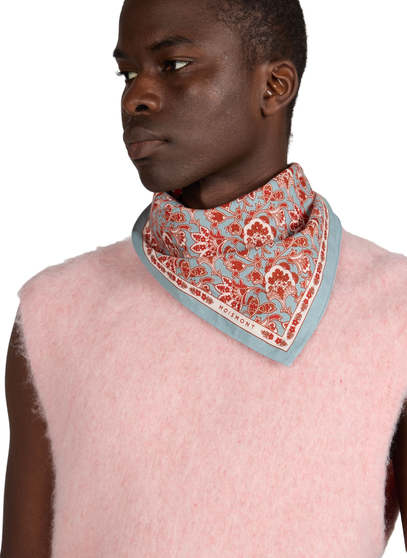 India square cotton scarf MOISMONT Multicolour