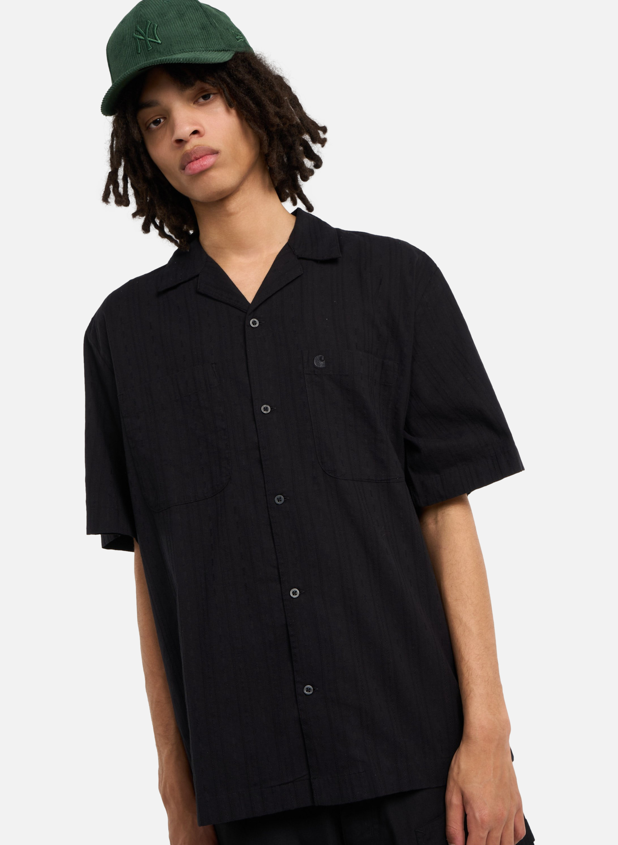 Chemise s/s gareth shirt CARHARTT WIP Noir