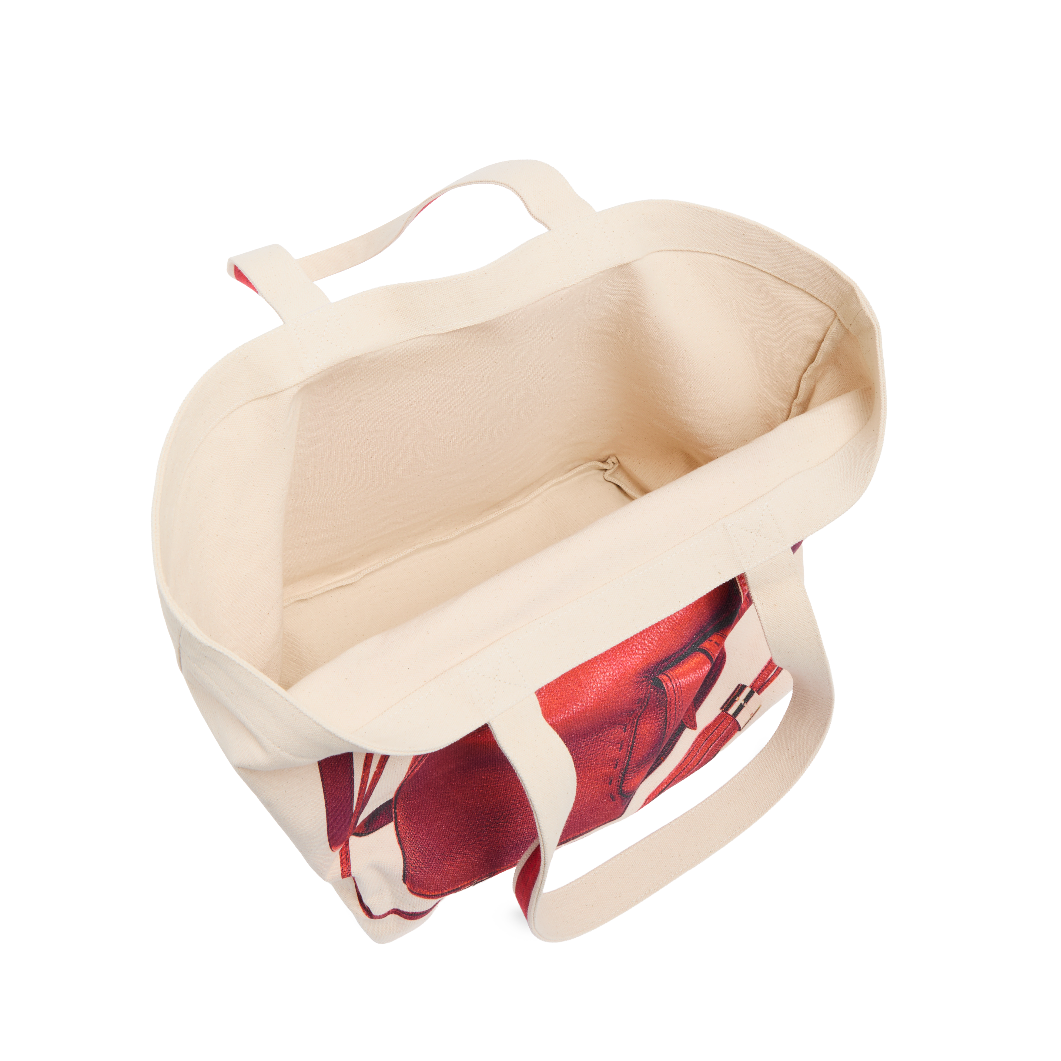 Shopper bag capsule 150 jaar in canvas LANCEL Veelkleurig