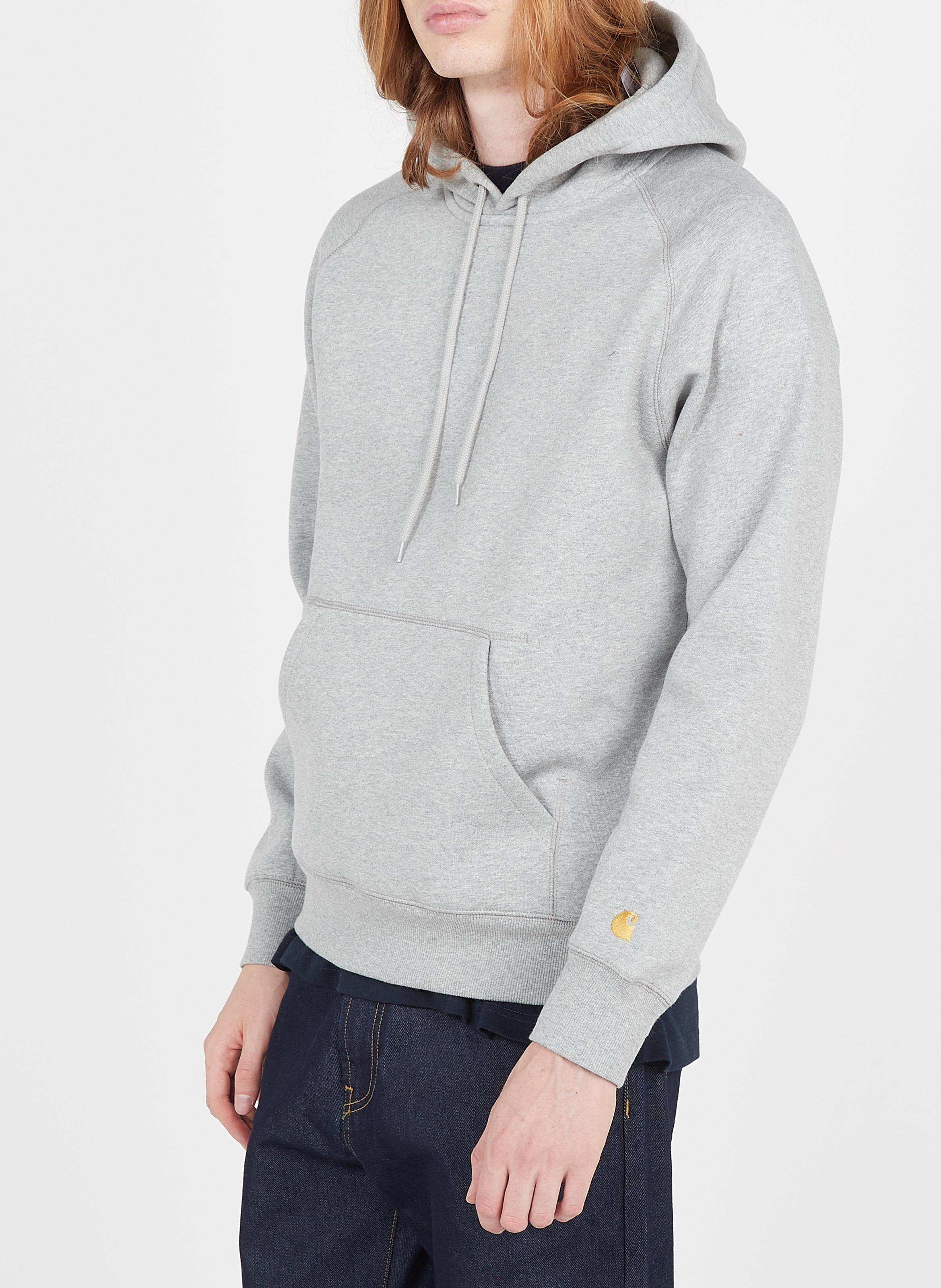 Hoodie chase CARHARTT WIP Gris