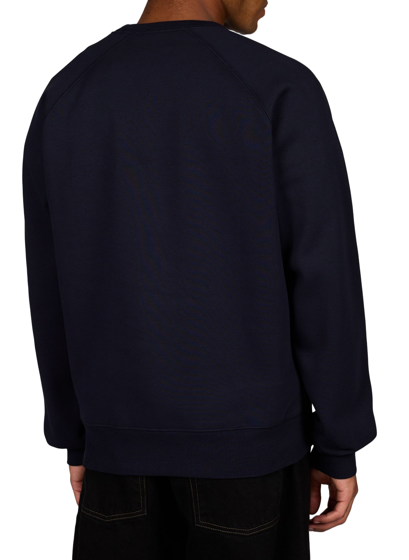 Straight cotton-blend sweatshirt CARHARTT WIP Blue
