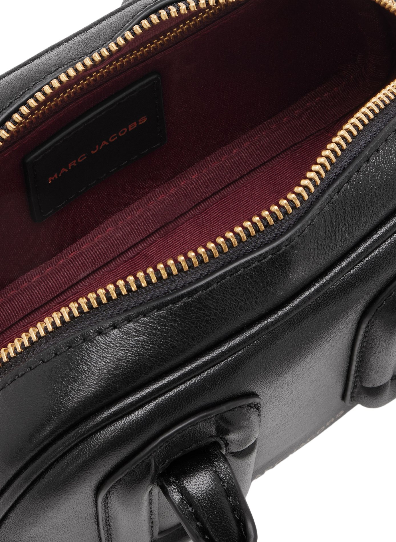Handtas BABE MINI TOP HANDLE in leer MARC JACOBS Zwart